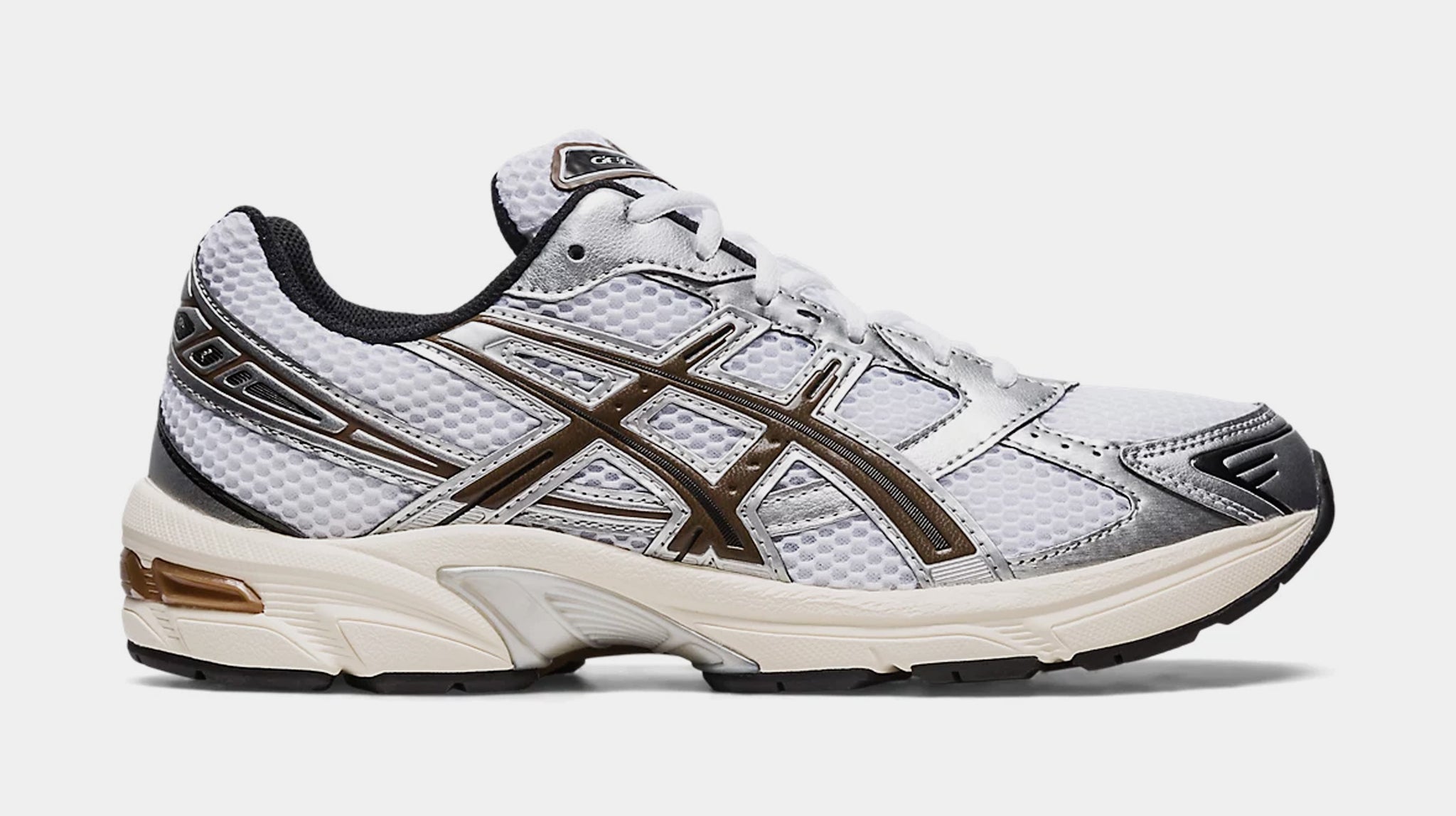 ASICS Gel 1130 Mens Running Shoes White Clay Canyon Free 