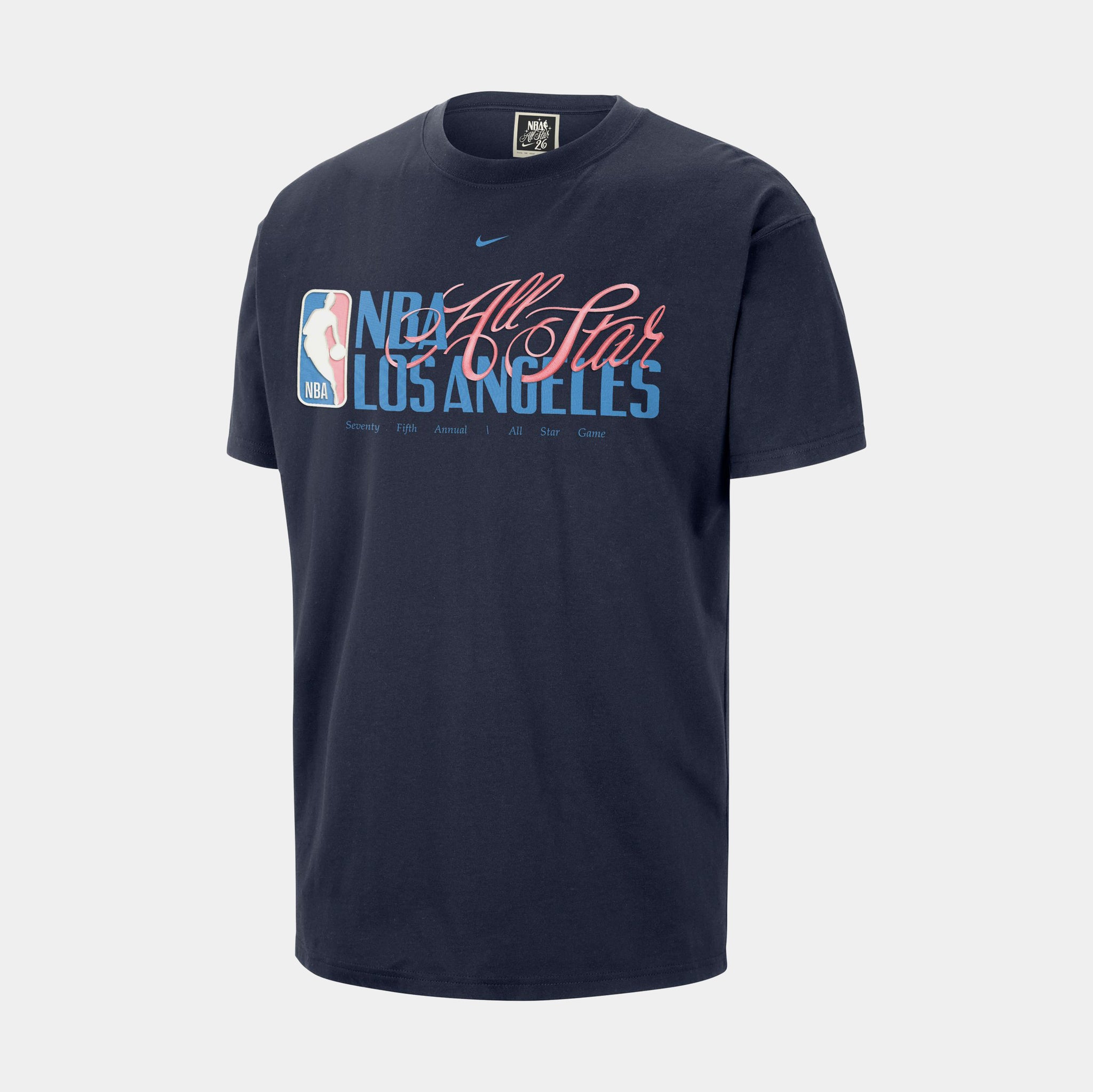 Nike All Star Weekend Max90 Mens Short Sleeve Shirt College Navy