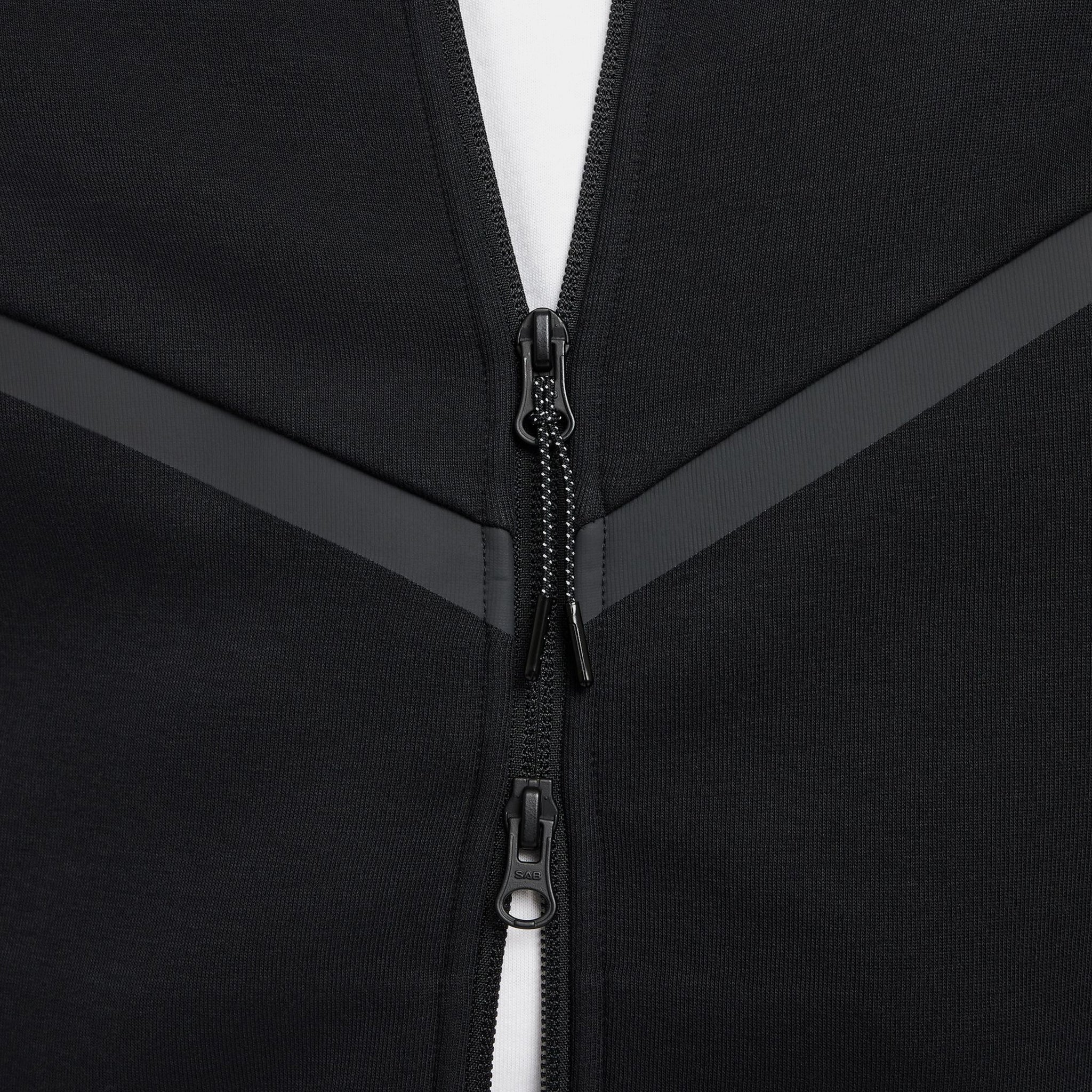 Nike NSW Tech Fleece Full Zip Mens Hoodie Black HV0949-010 – Shoe