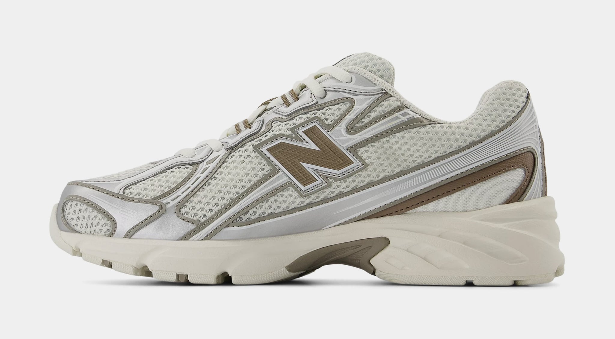 New Balance 740 Mens Running Shoes Sea Salt Arid Stone Silver 