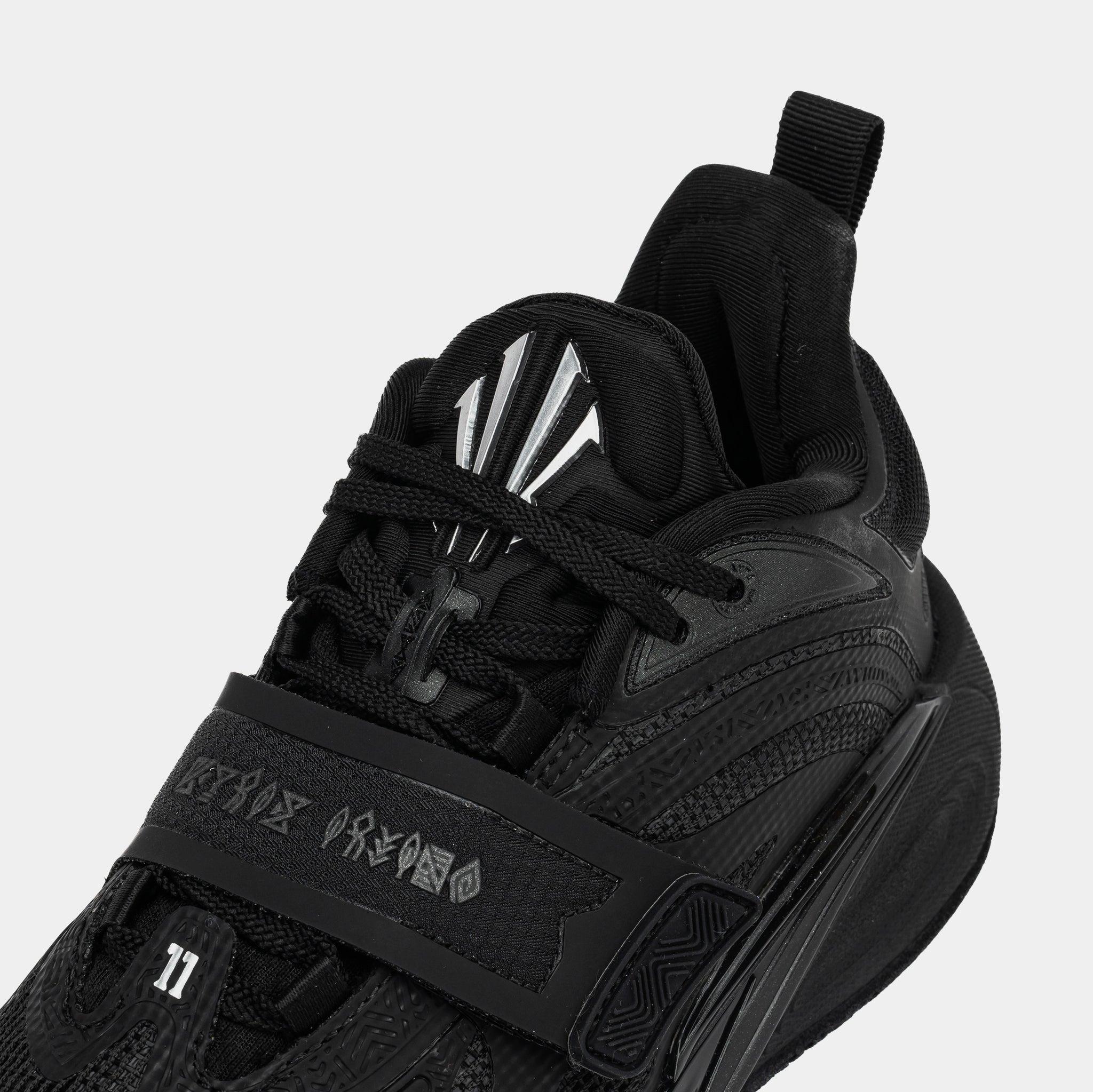 ANTA Kai 1 Yin Grade School Basketball Shoes Black W3124C1199-4