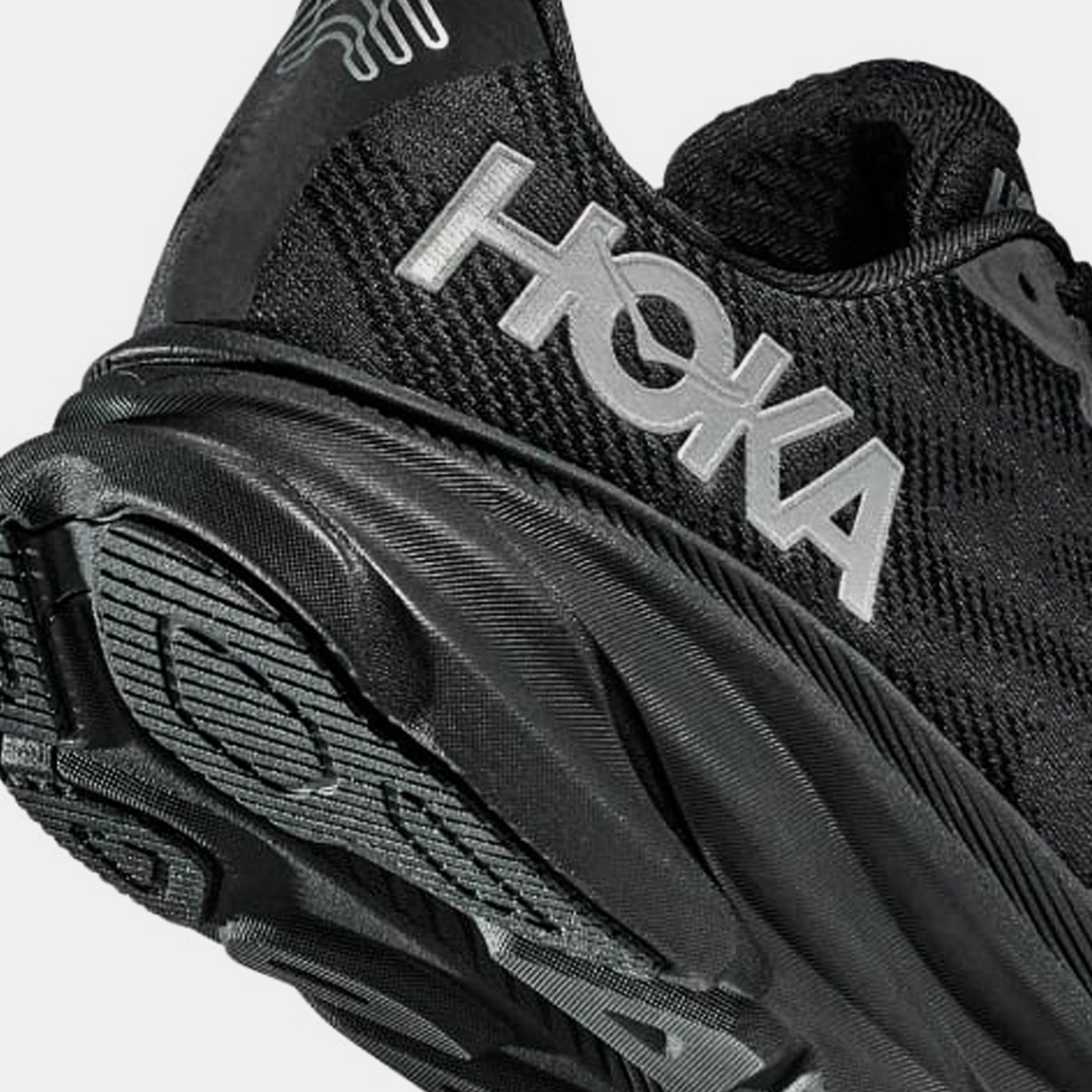 Hoka Clifton 9 GTX Mens Running Shoes Black Black 1141470F 