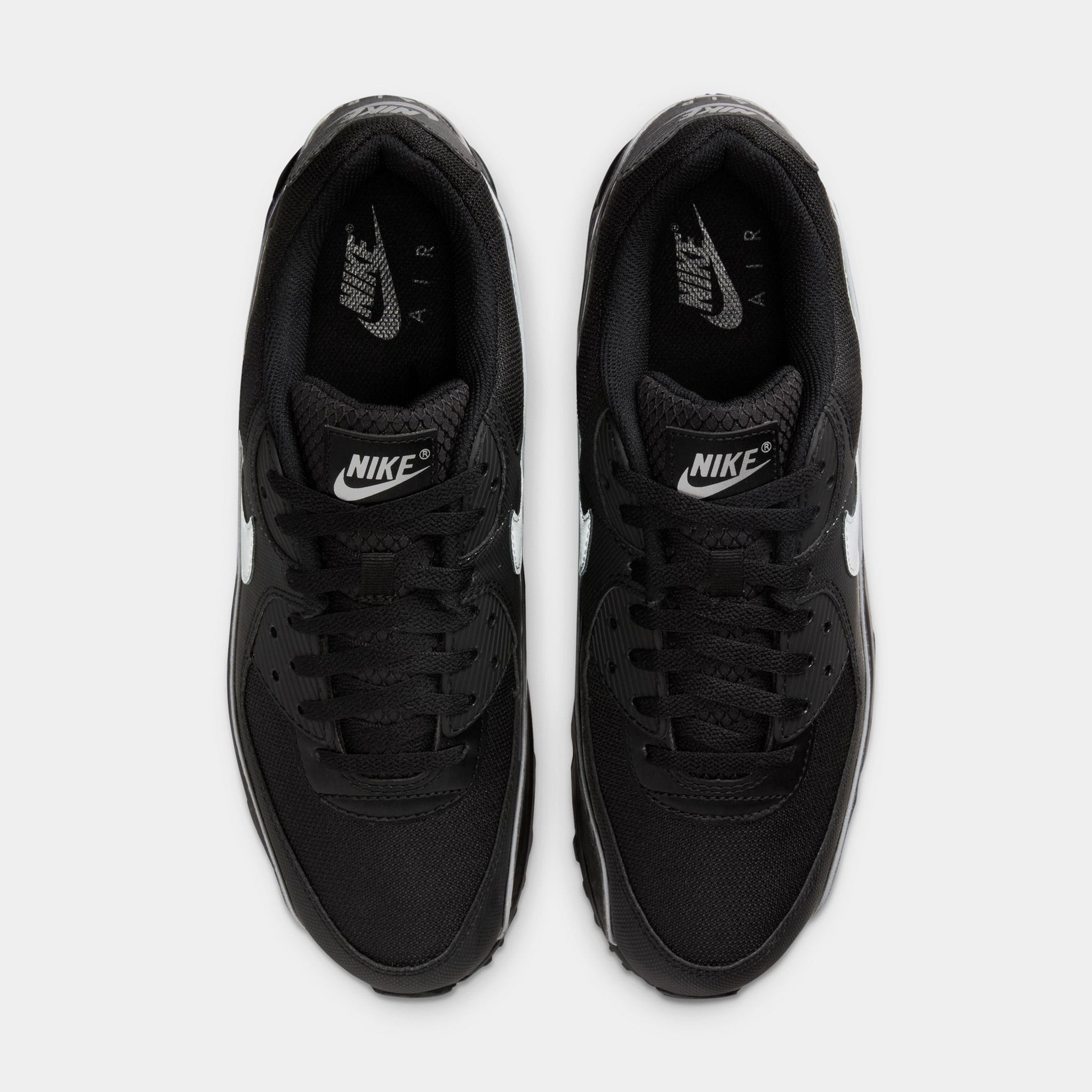 Nike Air Max 90 Premium Mens Lifestyle Shoes Black Black