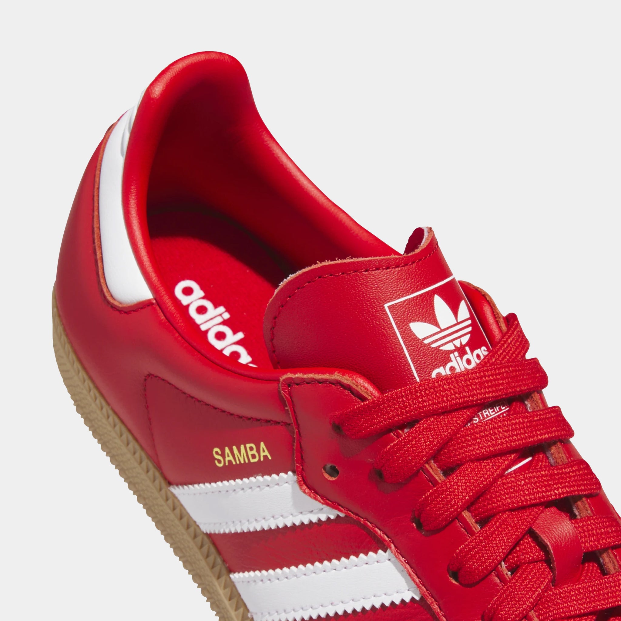 adidas gazelle silver green womens Men's Adidas Samba OG Shoes - White/Scarlet/Shadow Red main image 1