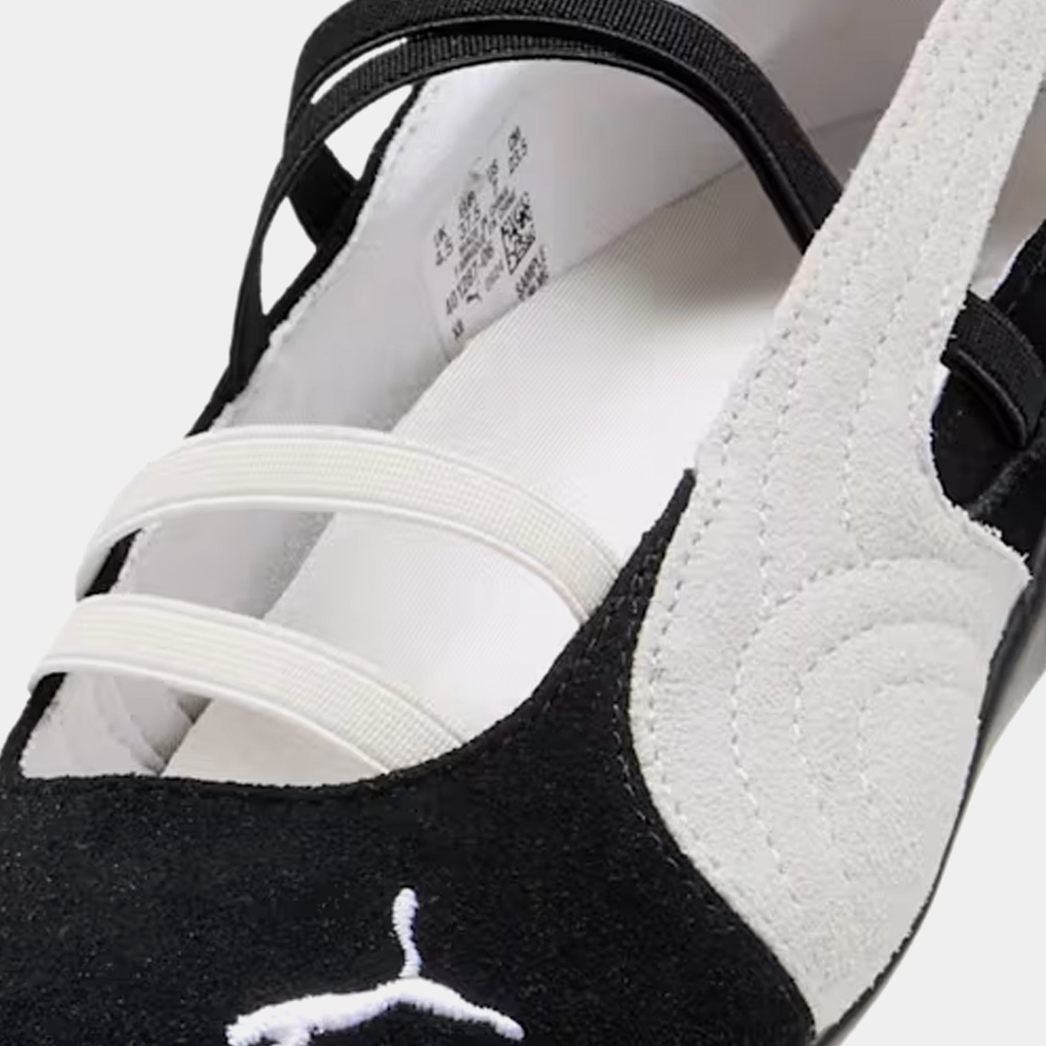 PUMA Speedcat Ballet Suede Womens Lifestyle Shoes Black White 