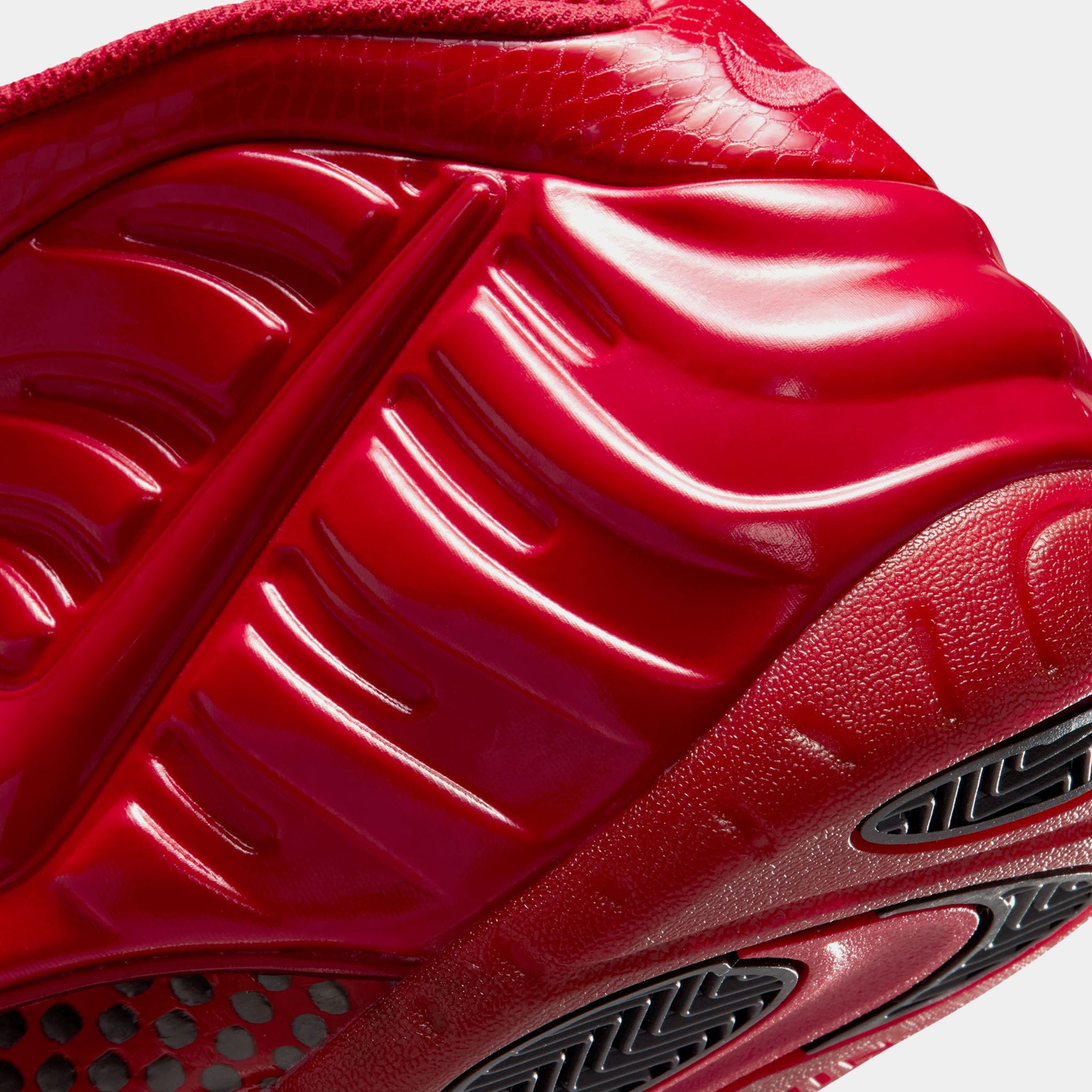 Nike Air Foamposite Pro Gym Red Mens Basketball Shoes Gym Red Black ...