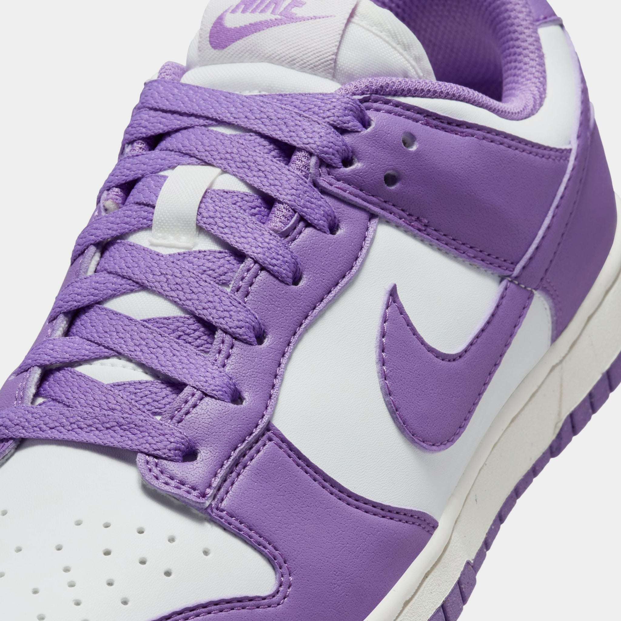 Nike Dunk Low Womens Lifestyle Shoes Summit White Black Raspberry Sail ...