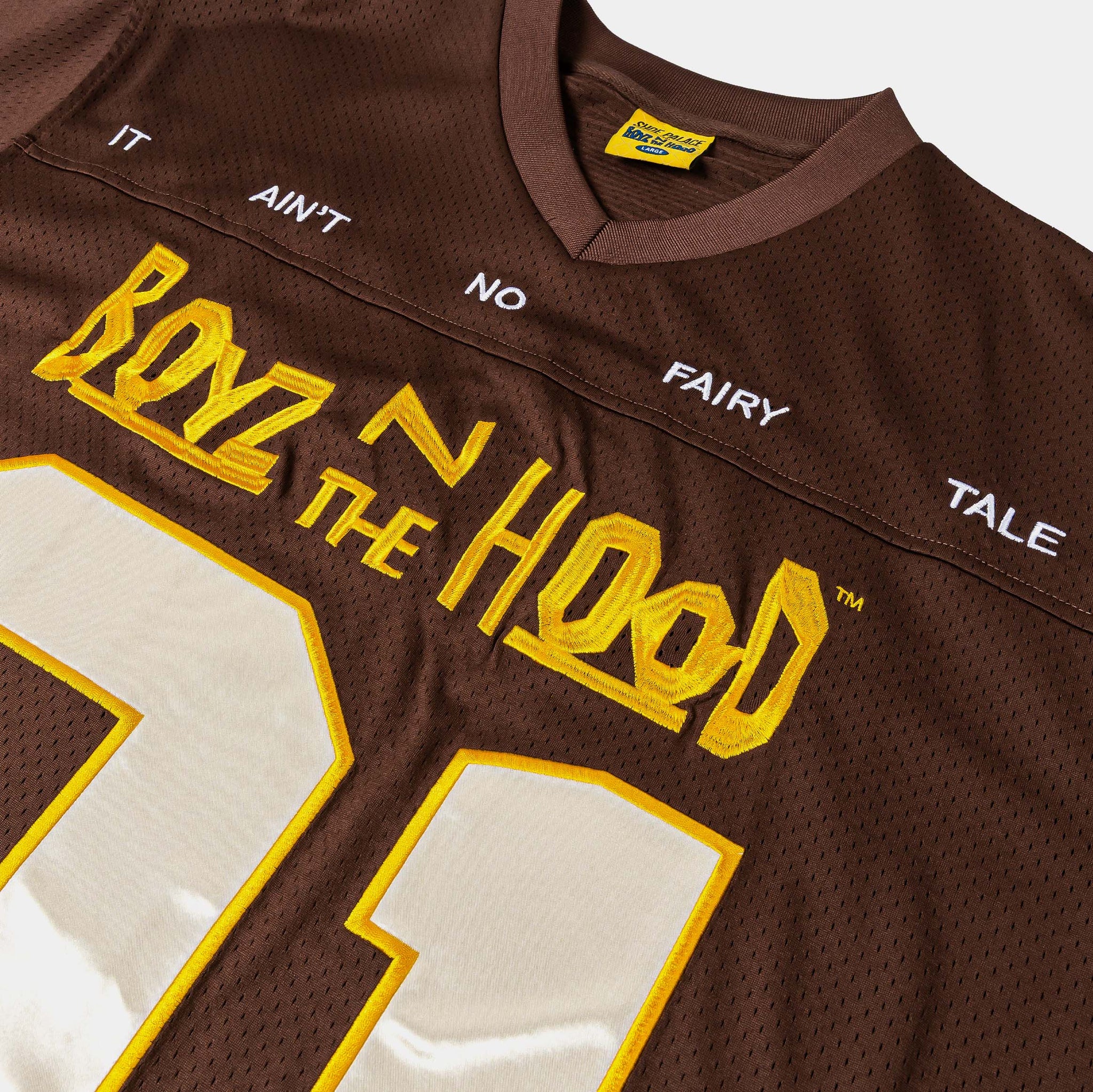 Shoe Palace SP x Boyz N The Hood 91 Mesh Mens Jersey Brown Yellow