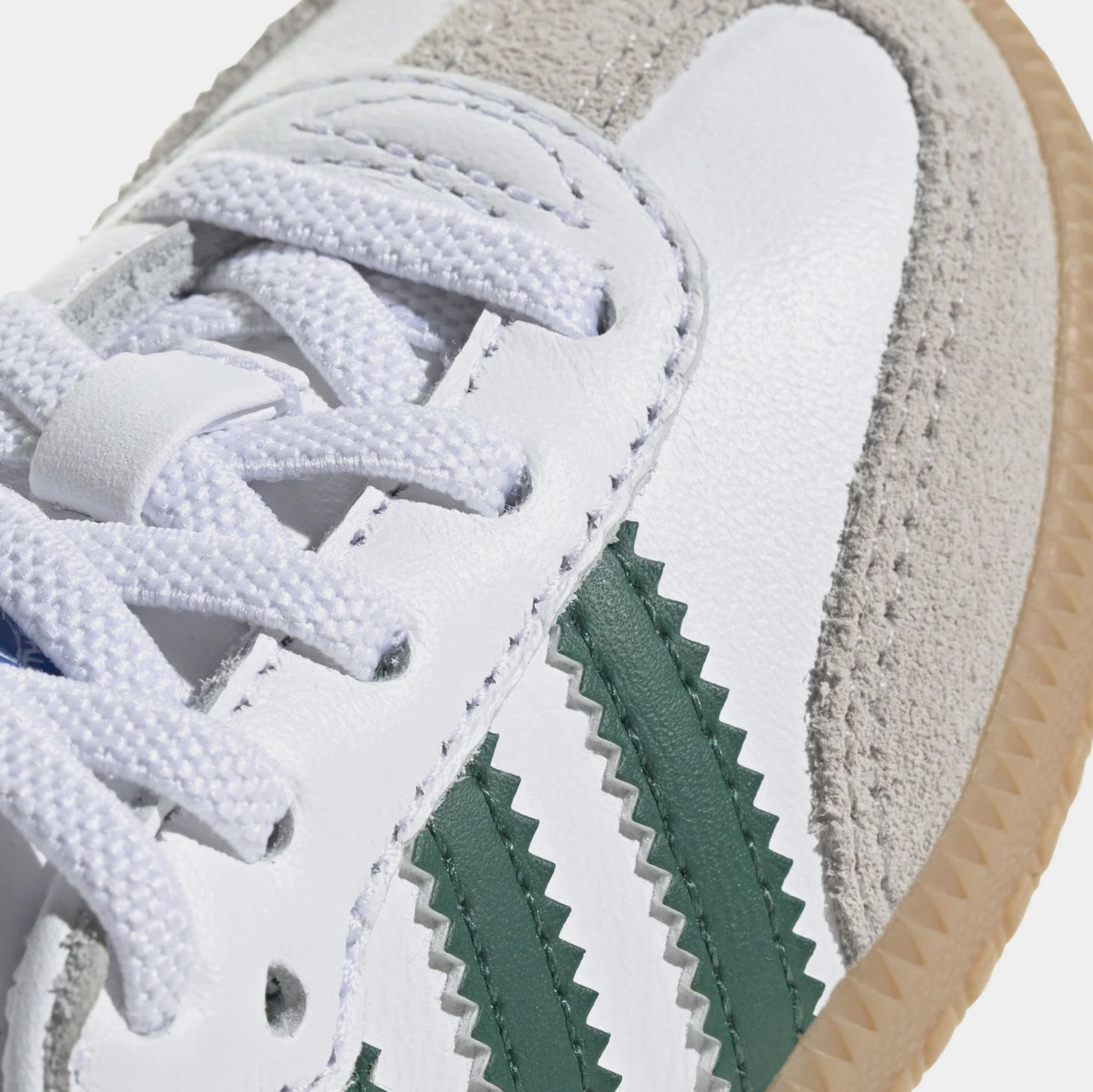 adidas Samba OG Infant Toddler Lifestyle Shoes White Green Gum