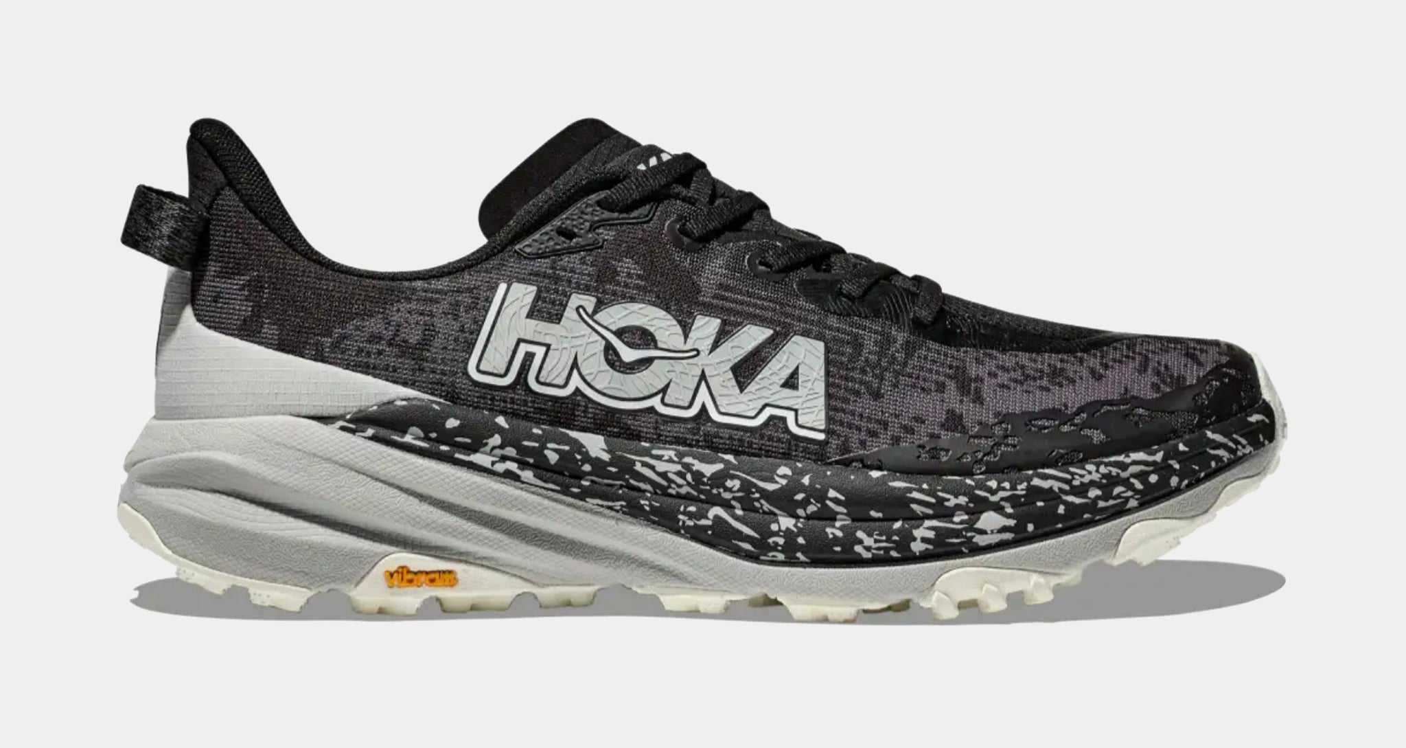 Hoka SpeedGoat 6 Mens Running Shoes Black Stardust 1147791  display picture 3