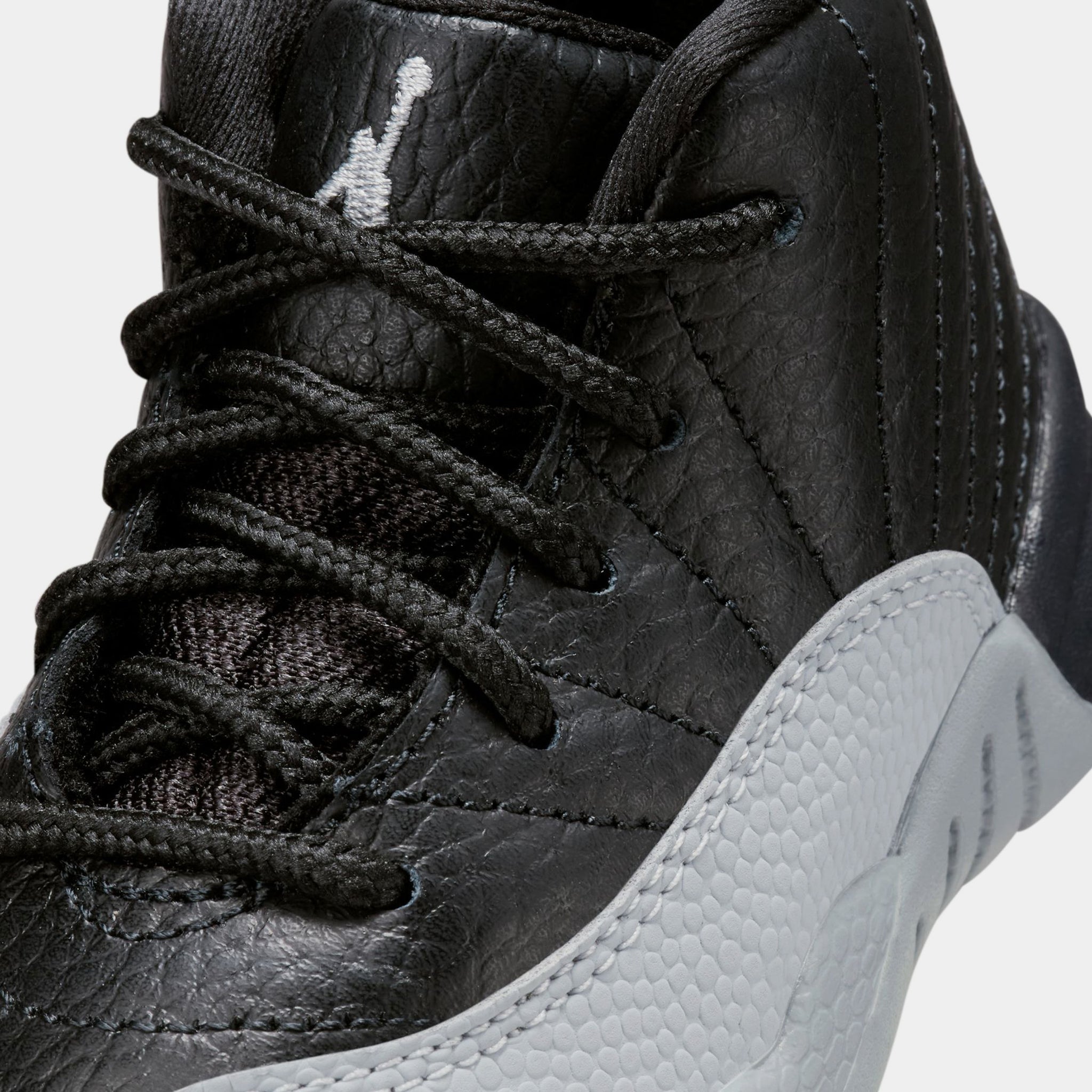 Jordan Air Jordan 12 Retro Black and Wolf Grey Infant Toddler