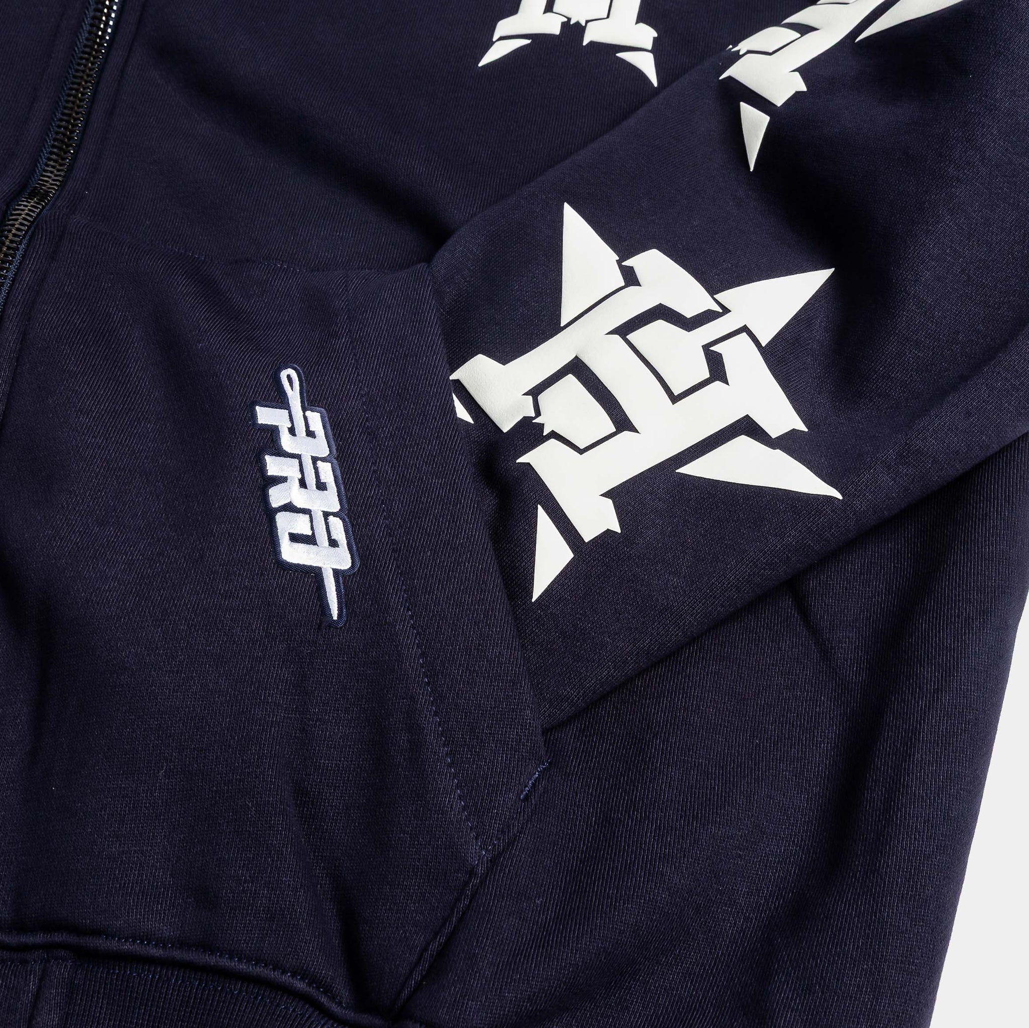 Pro Standard Houston Astros All Pro Fleece Zip Up Mens Hoodie Navy