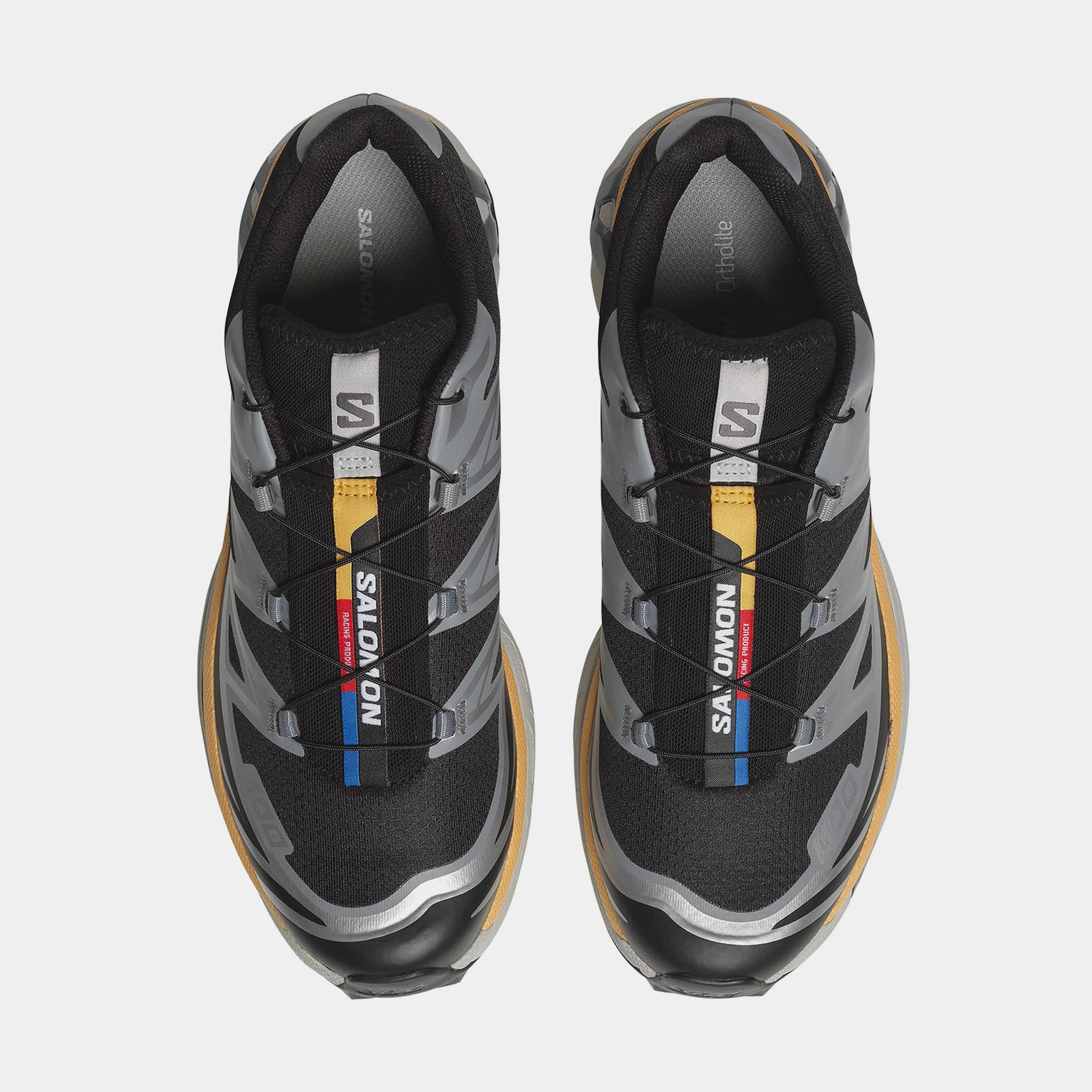 Salomon XT-6 Mens Running Shoes Black Phantom Warm Apricot
