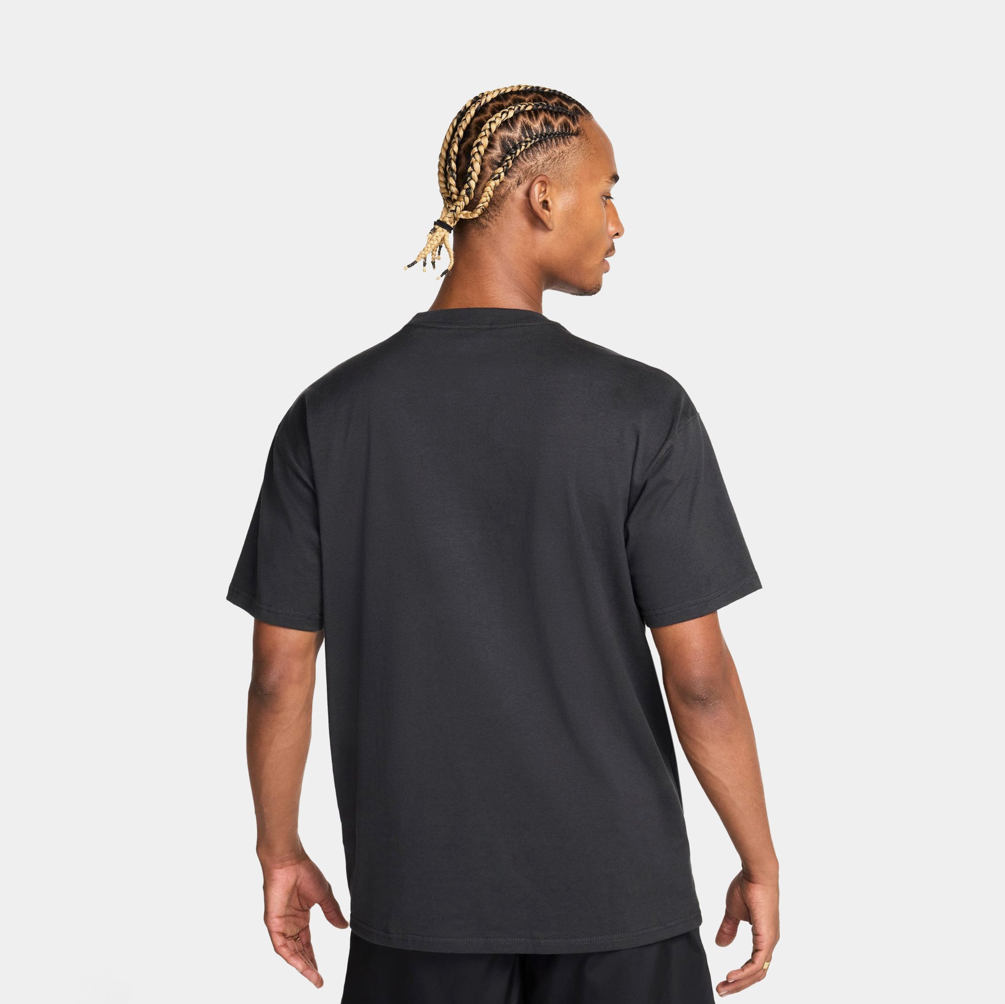 Nike Max 90 World Champions Mens Short Sleeve Shirt Black Yellow