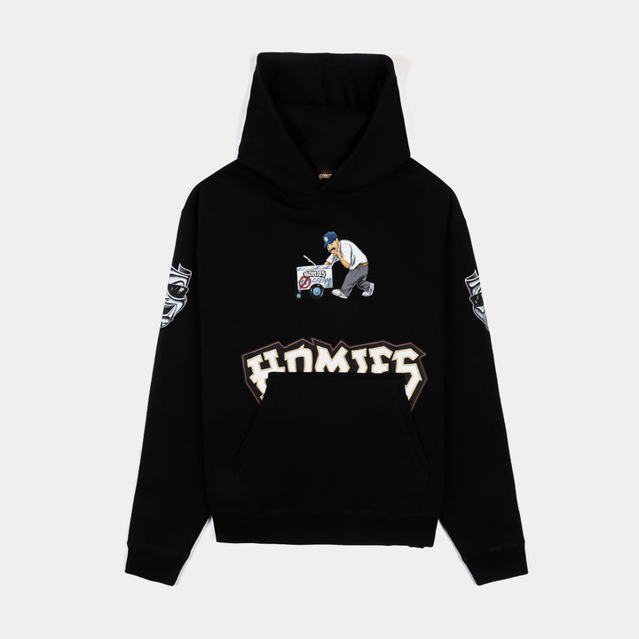 Shoe Palace SP x Boyz N The Hood Flames Pullover Mens Hoodie Black