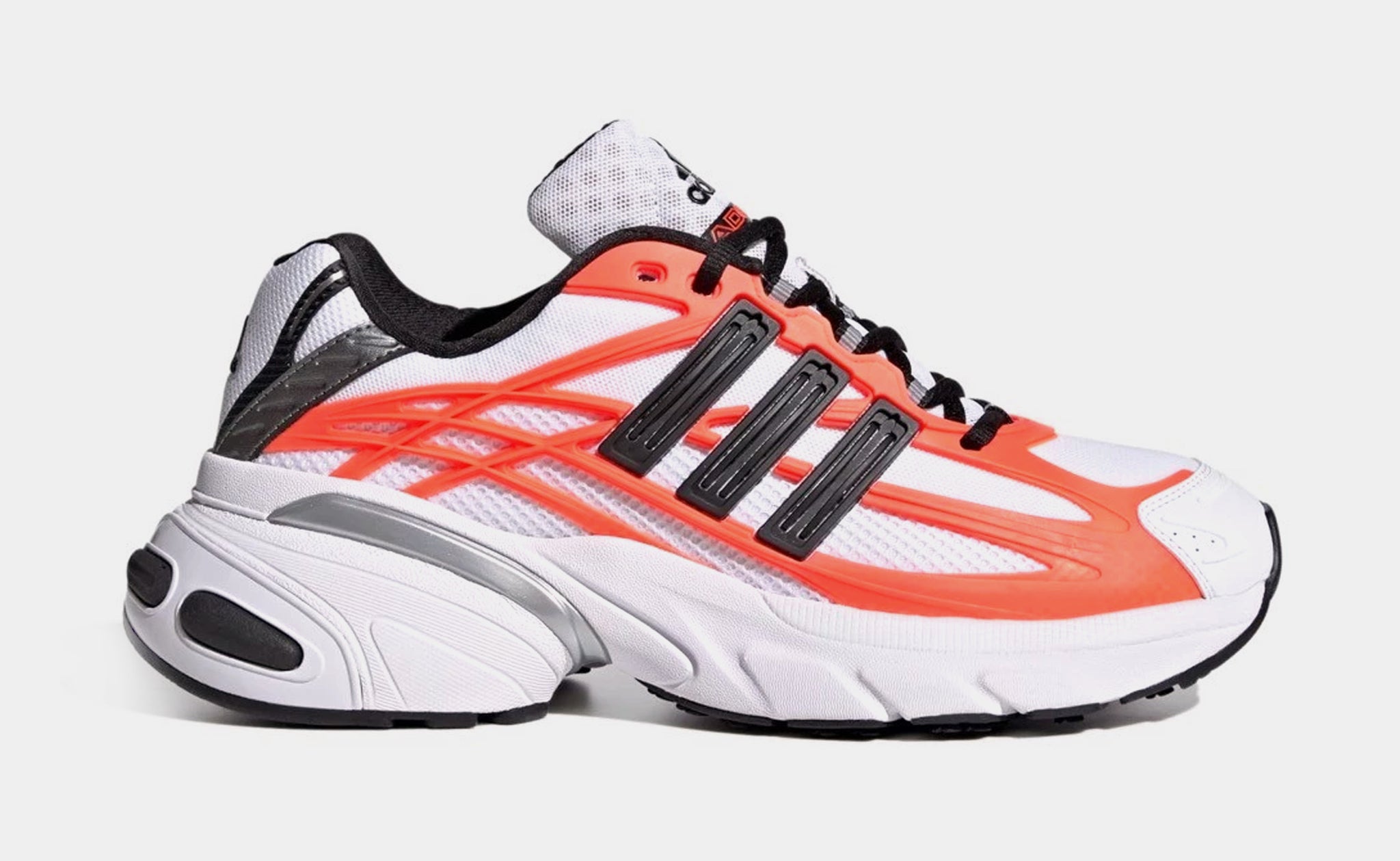 adidas Adistar XLG 2.0 Mens Running Shoes Core Black Solar Orange
