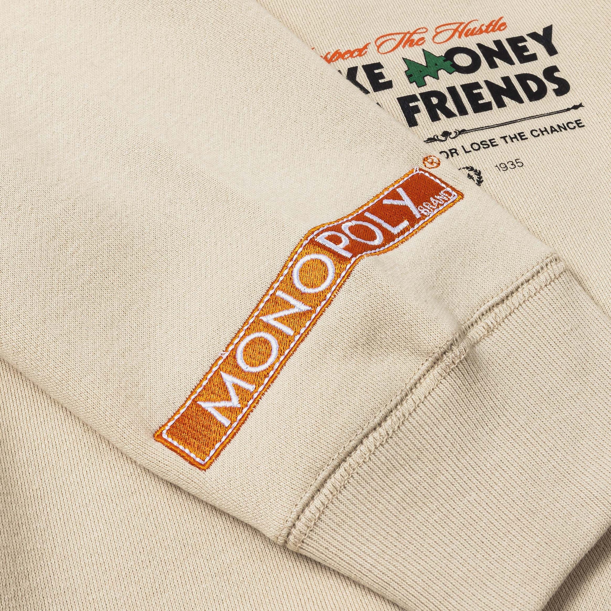 Shoe Palace SP x Monopoly Make Money Not Friends Pullover Mens 