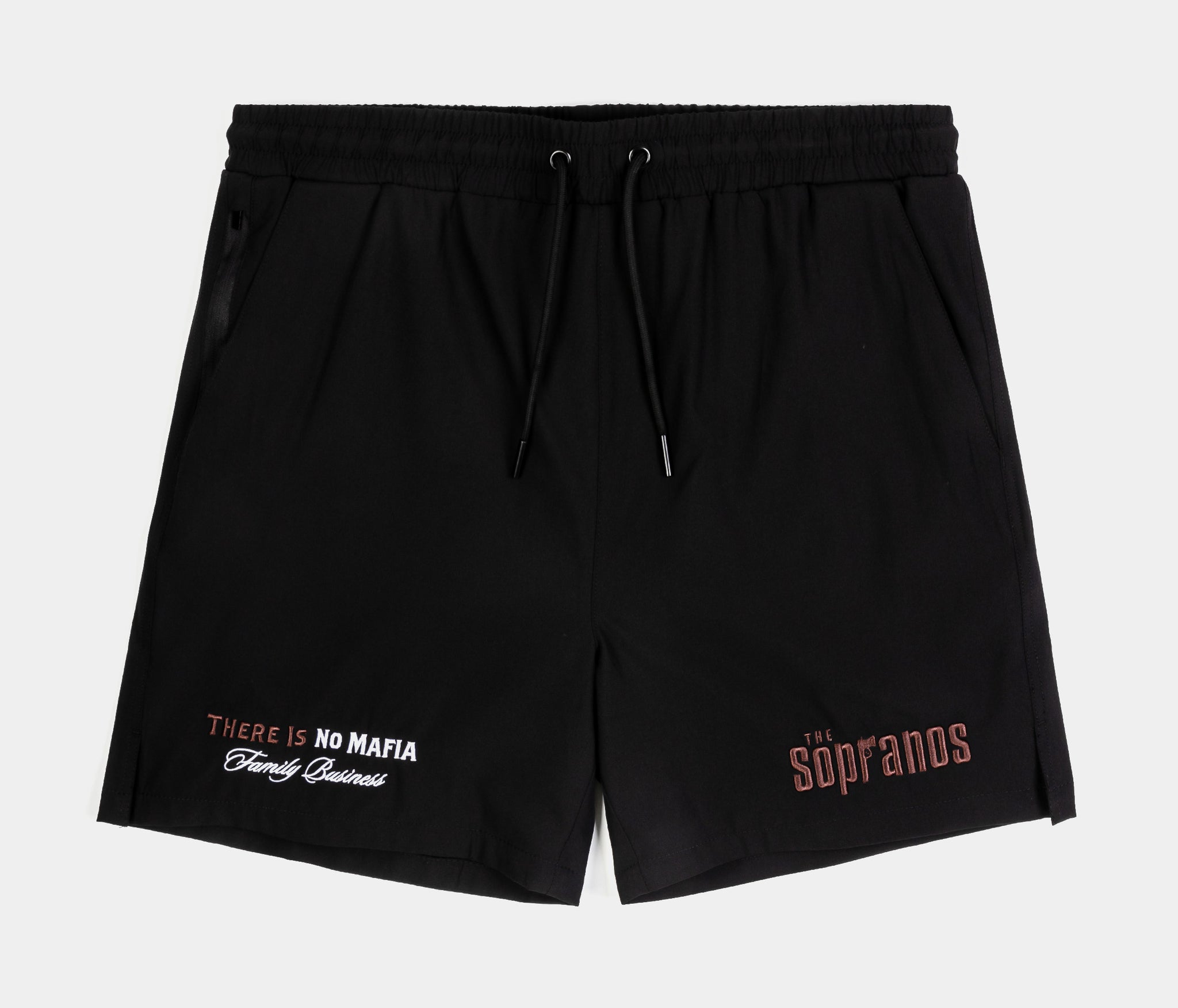 ●SOP MAFIA  Super rare Shoe Palace SP x Sopranos No Mafia Hybrid Mens Short Black Red