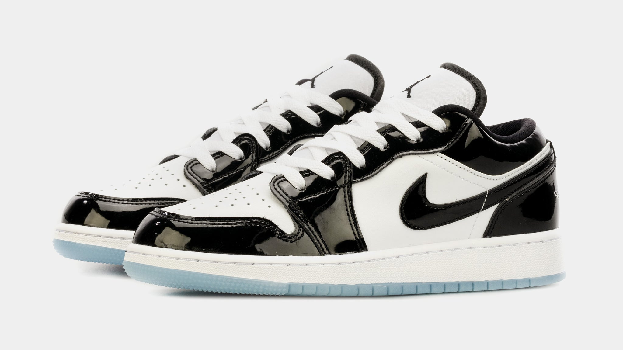 Jordan Air Jordan 1 Low Concord Grade School Lifestyle Shoes Black 