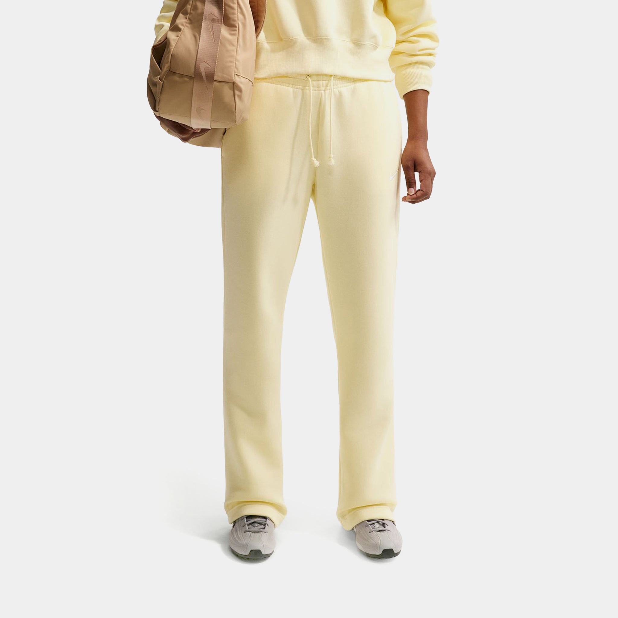nike sweatpants yellow