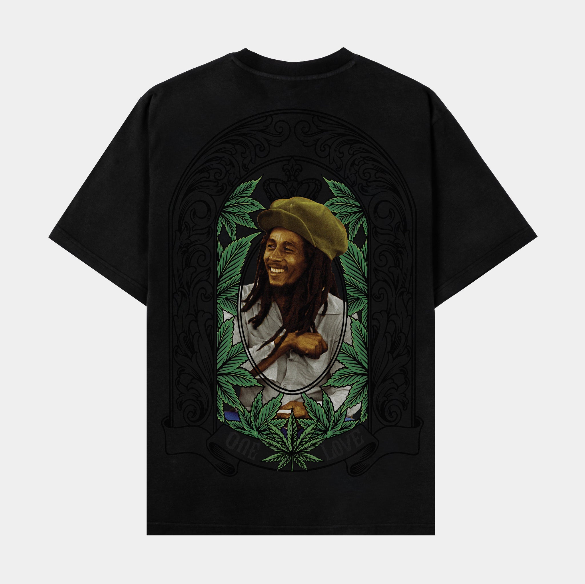 Shoe Palace SP x Bob Marley Portrait Washed Mens Short Sleeve
