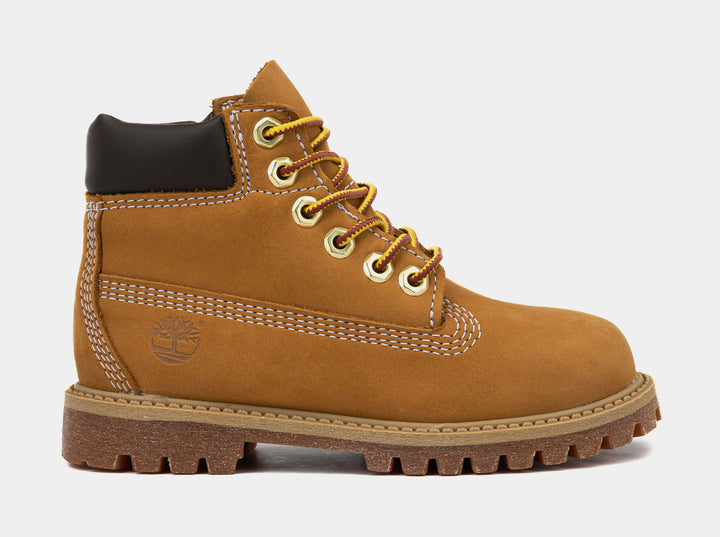 Timberland 6 Inch Wide Premium Mens Boot Wheat TB1100617131-W