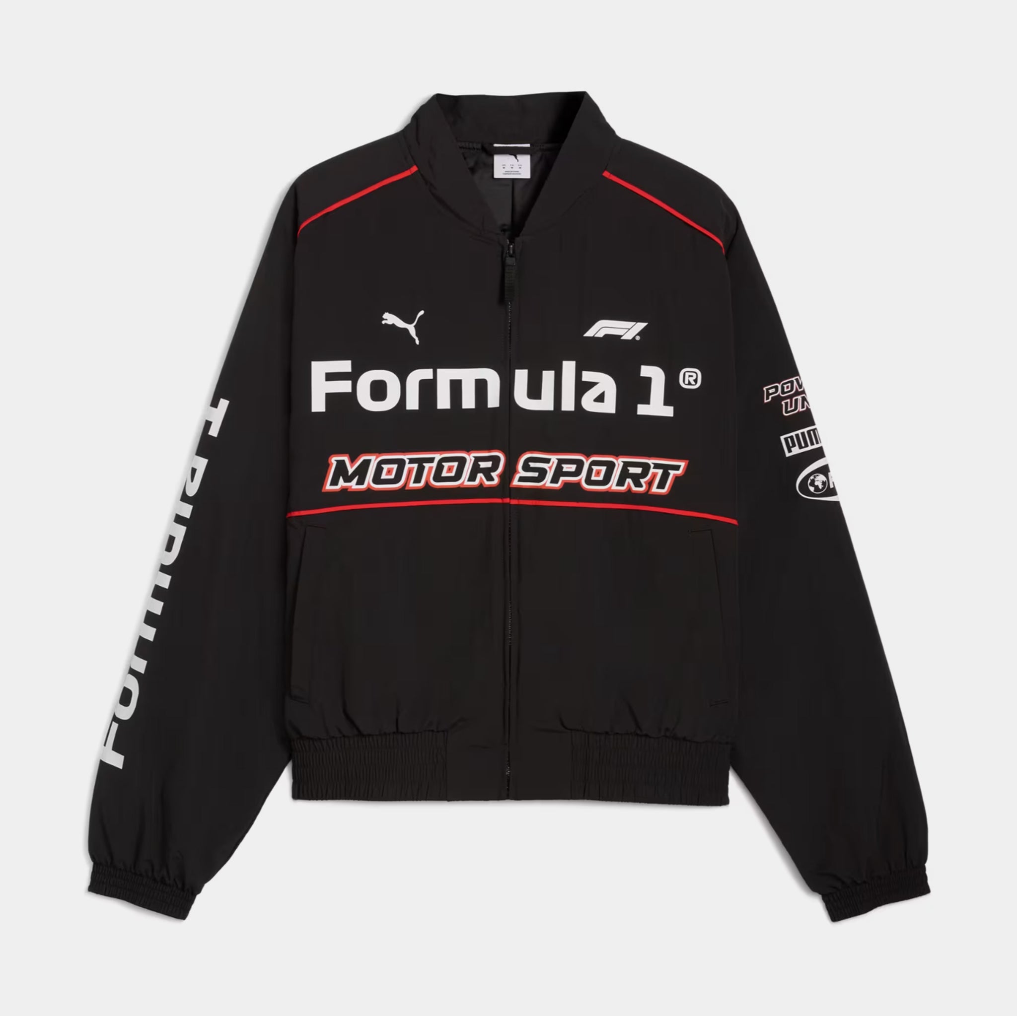 PUMA Formula 1 Motorsport Zip Up Mens Jacket Puma Black 635353 01