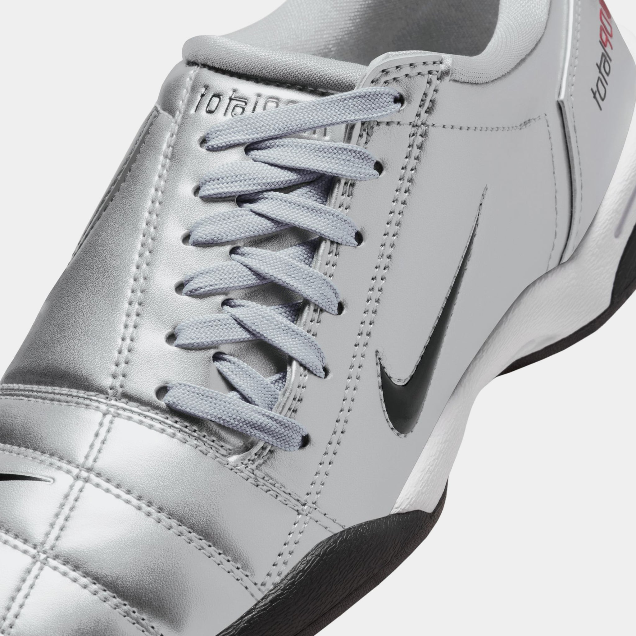 Nike Total 90 Womens Lifestyle Shoes Metallic Silver University