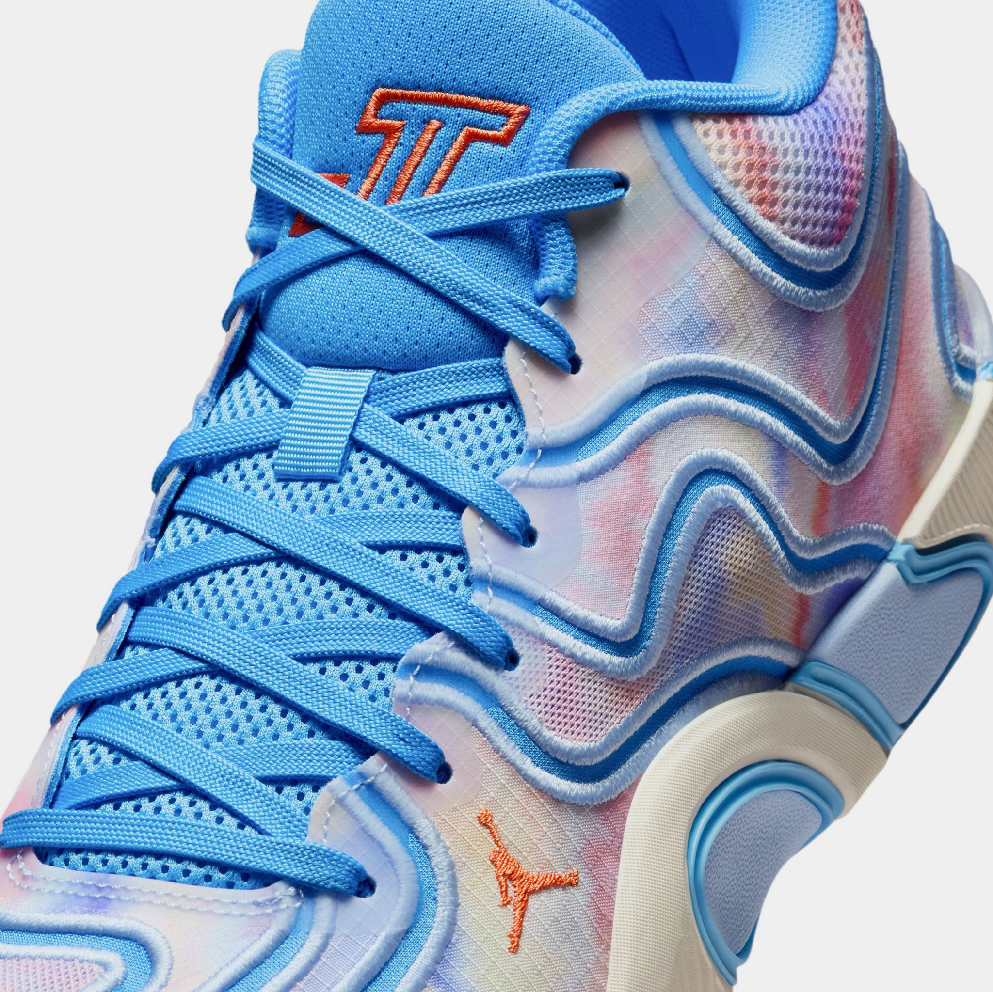 Jordan Tatum 3 Tie Dye Mens Lifestyle Shoes University Blue