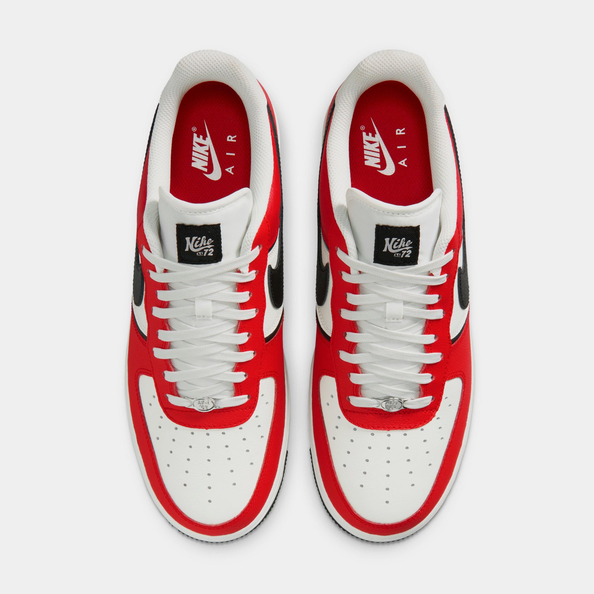 Nike Air Force 1 '07 LV8 Mens Lifestyle Shoes University Red Black