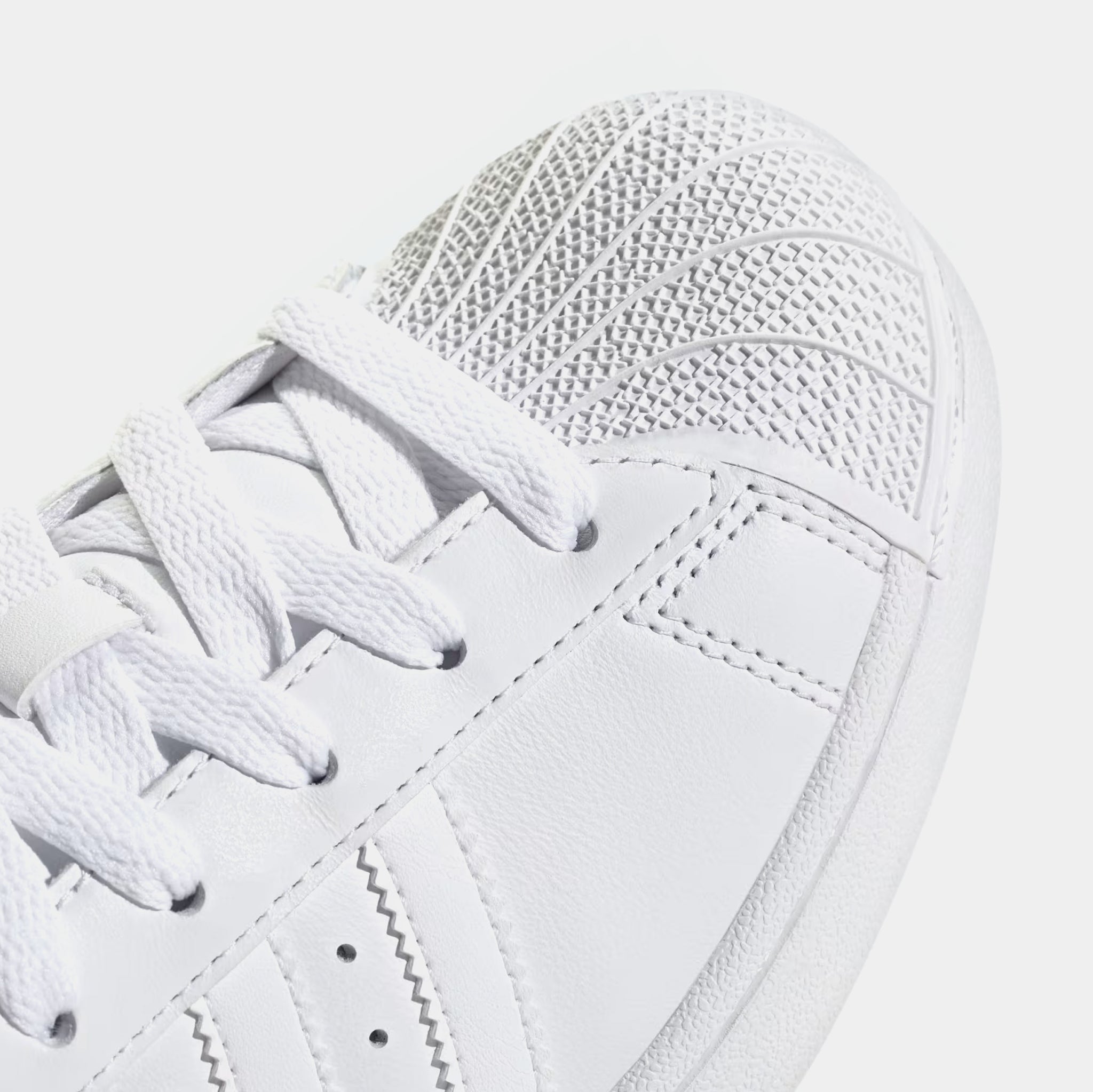 adidas Women's Superstar II Shoes, Size 7.5, White/White