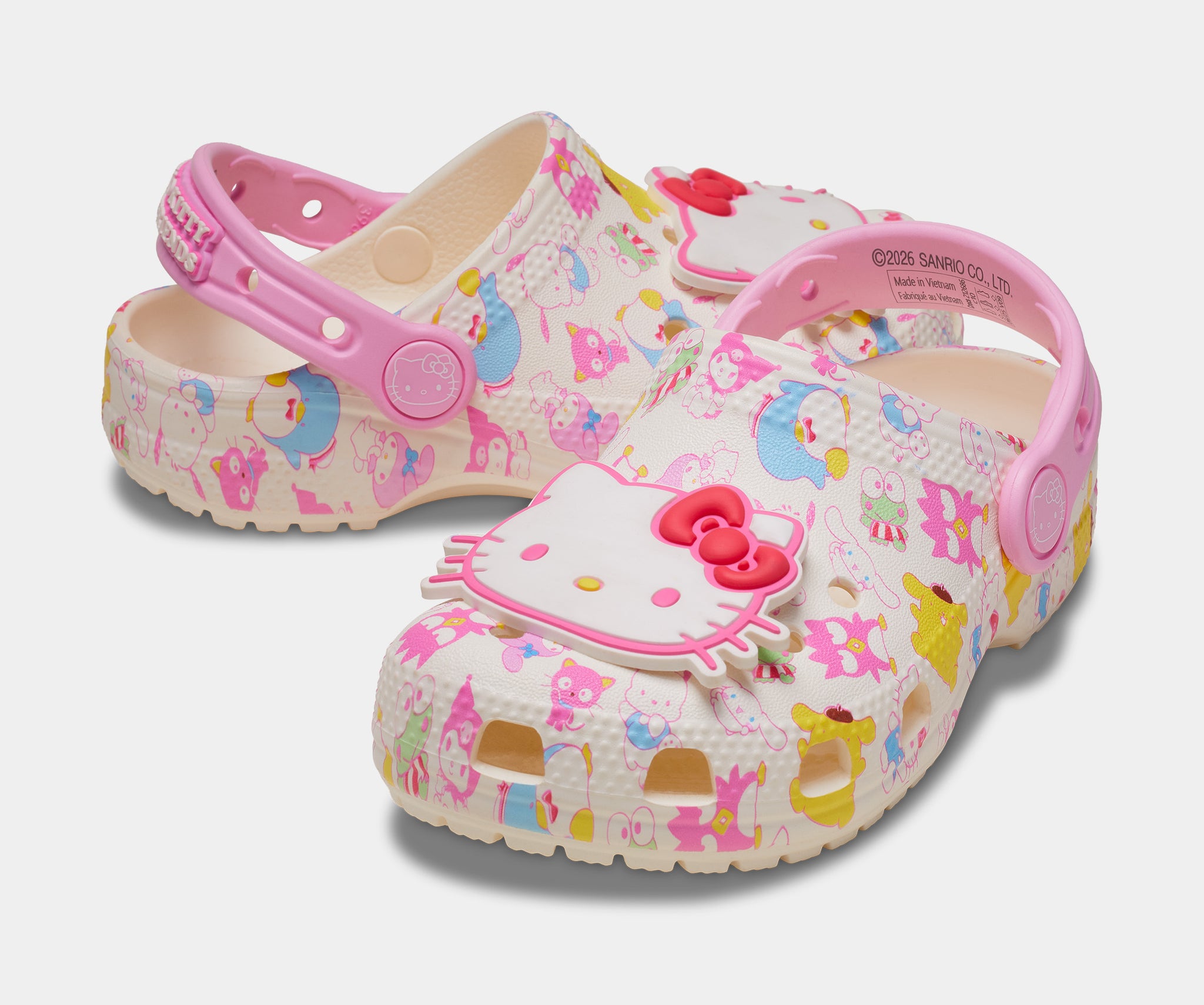 Hello Kitty and Friends x Crocs Toddler Pastel Classic Clog, Multi / C5