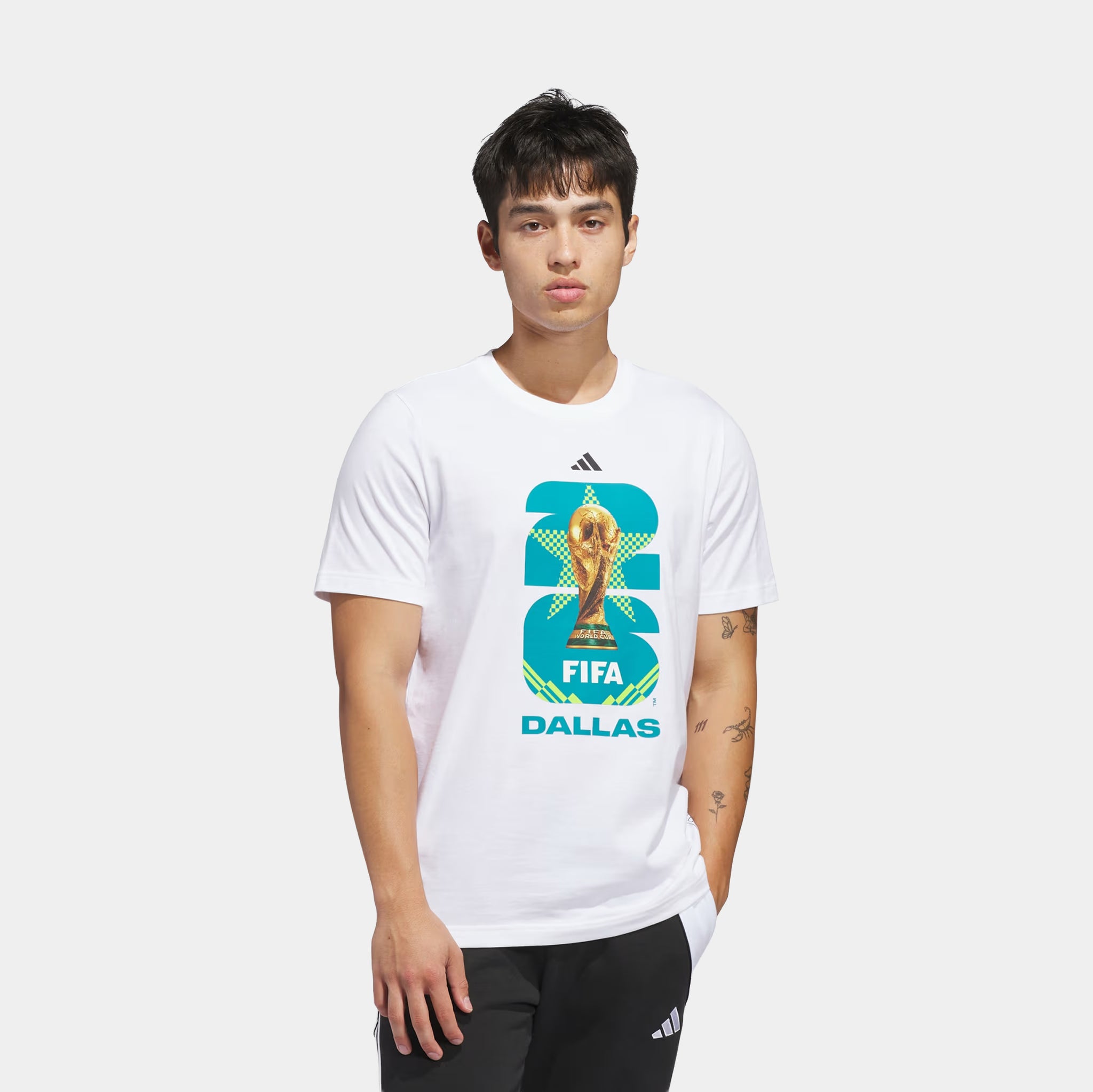 adidas FIFA World Cup '26 Host City Dallas Graphic Mens Short