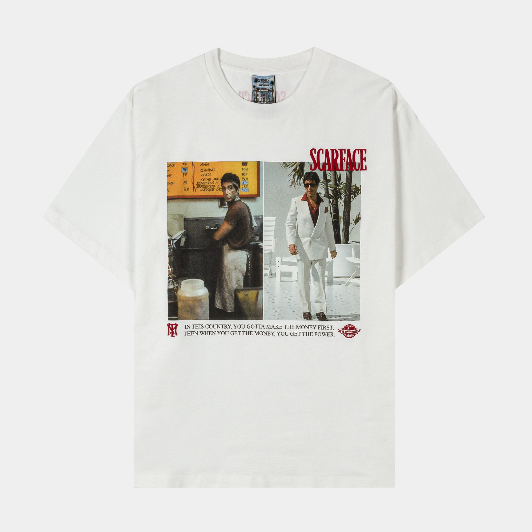 Shoe Palace SP x Scarface Money First Mens Short Sleeve Shirt