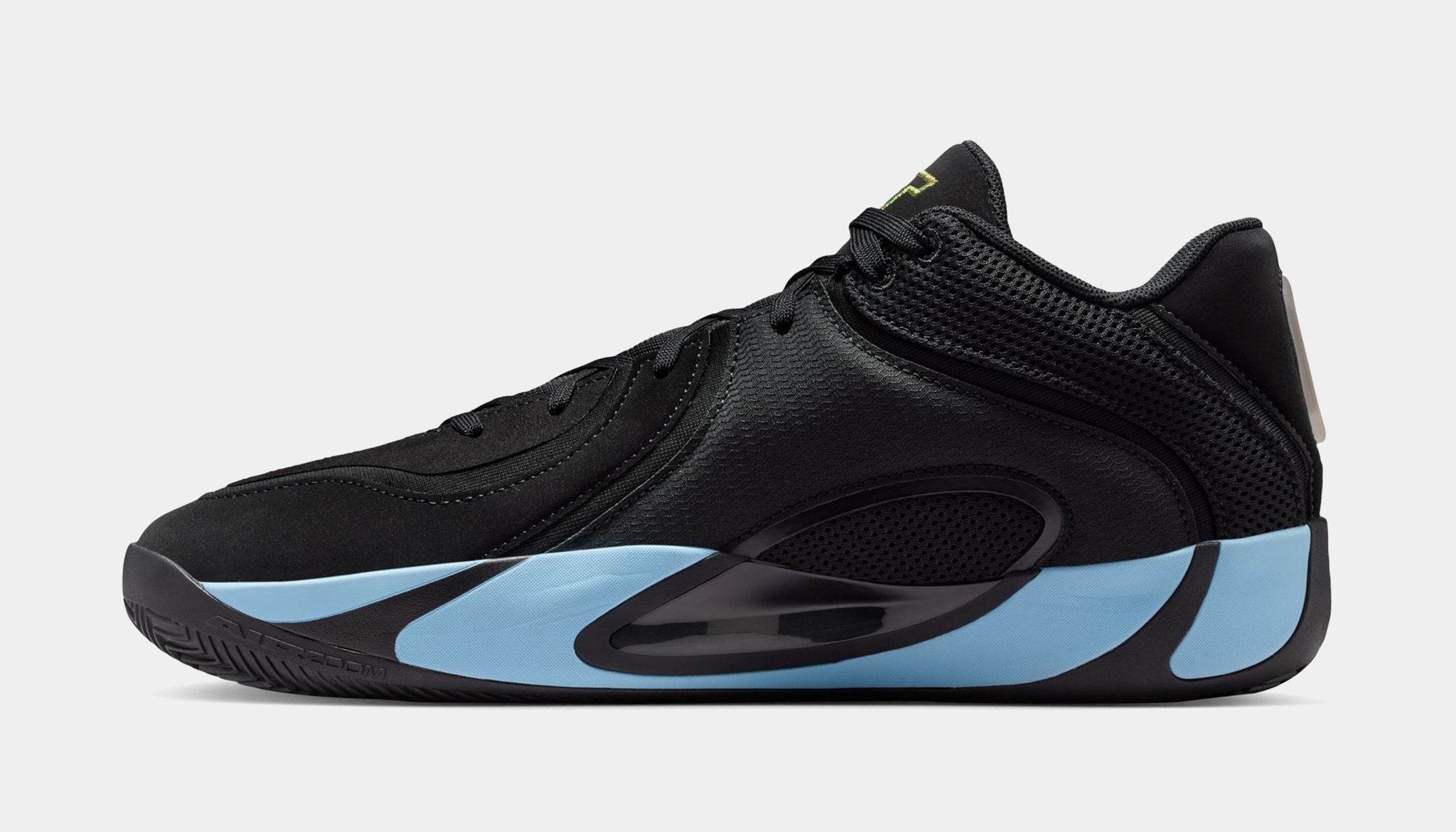 Jordan Tatum 4 Black And Ice Blue Mens Basketball Shoes Black Ice