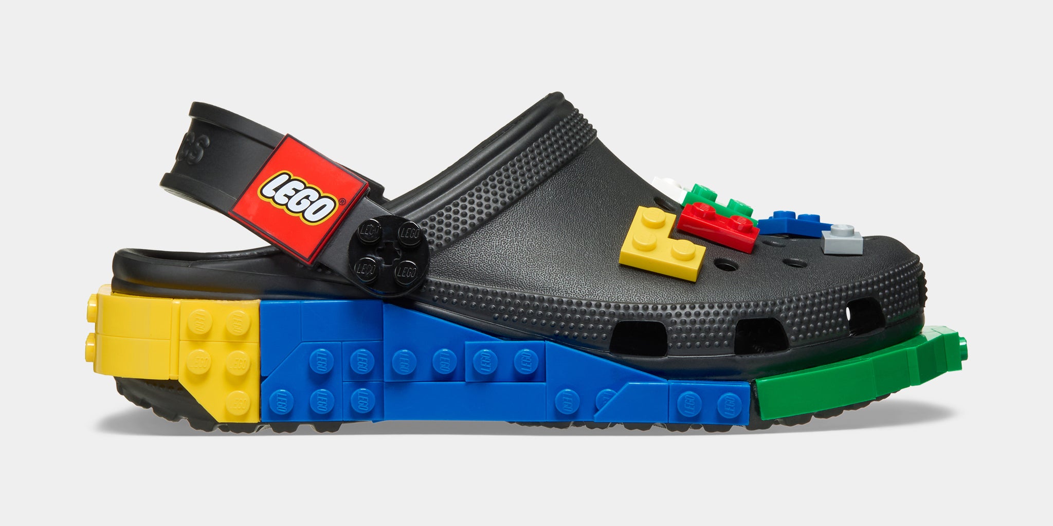 Crocs Lego Masterbrand Creativity Classic Clog Mens Sandals Black