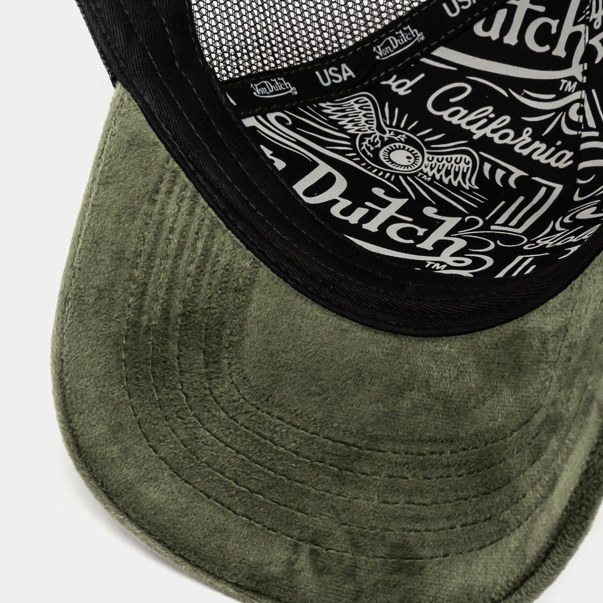 VON Dutch - Mens Velvet Trucker Hat