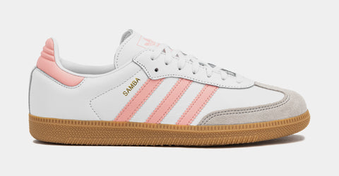 adidas Samba OG Grade School Lifestyle Shoes White Coral Pink JP5480 – Shoe  Palace