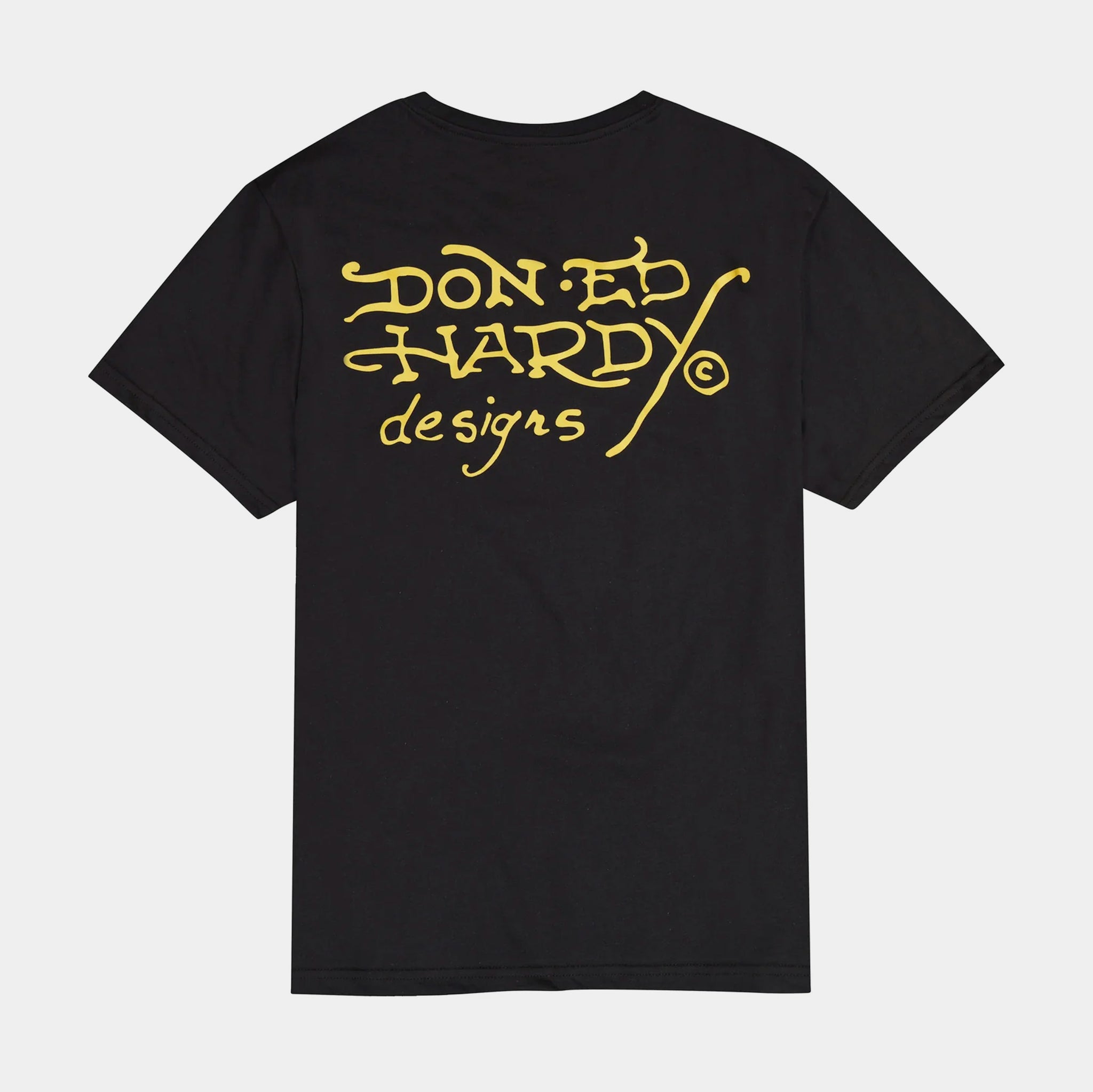 Ed Hardy Cowboy Skull Rhinestone Mens Short Sleeve Shirt