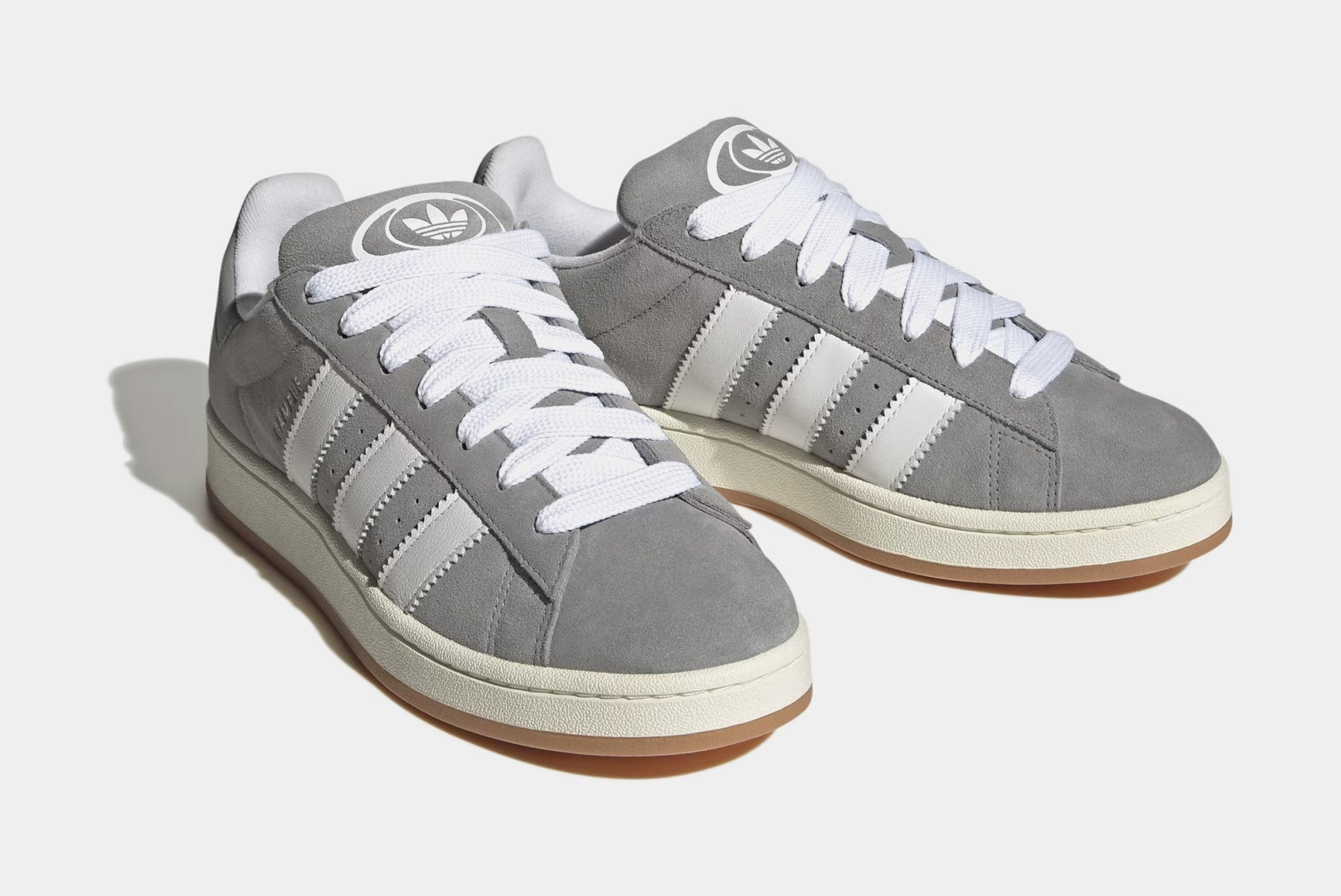 adidas Campus 00s Mens Lifestyle Shoes Grey White HQ8707 – Shoe Palace