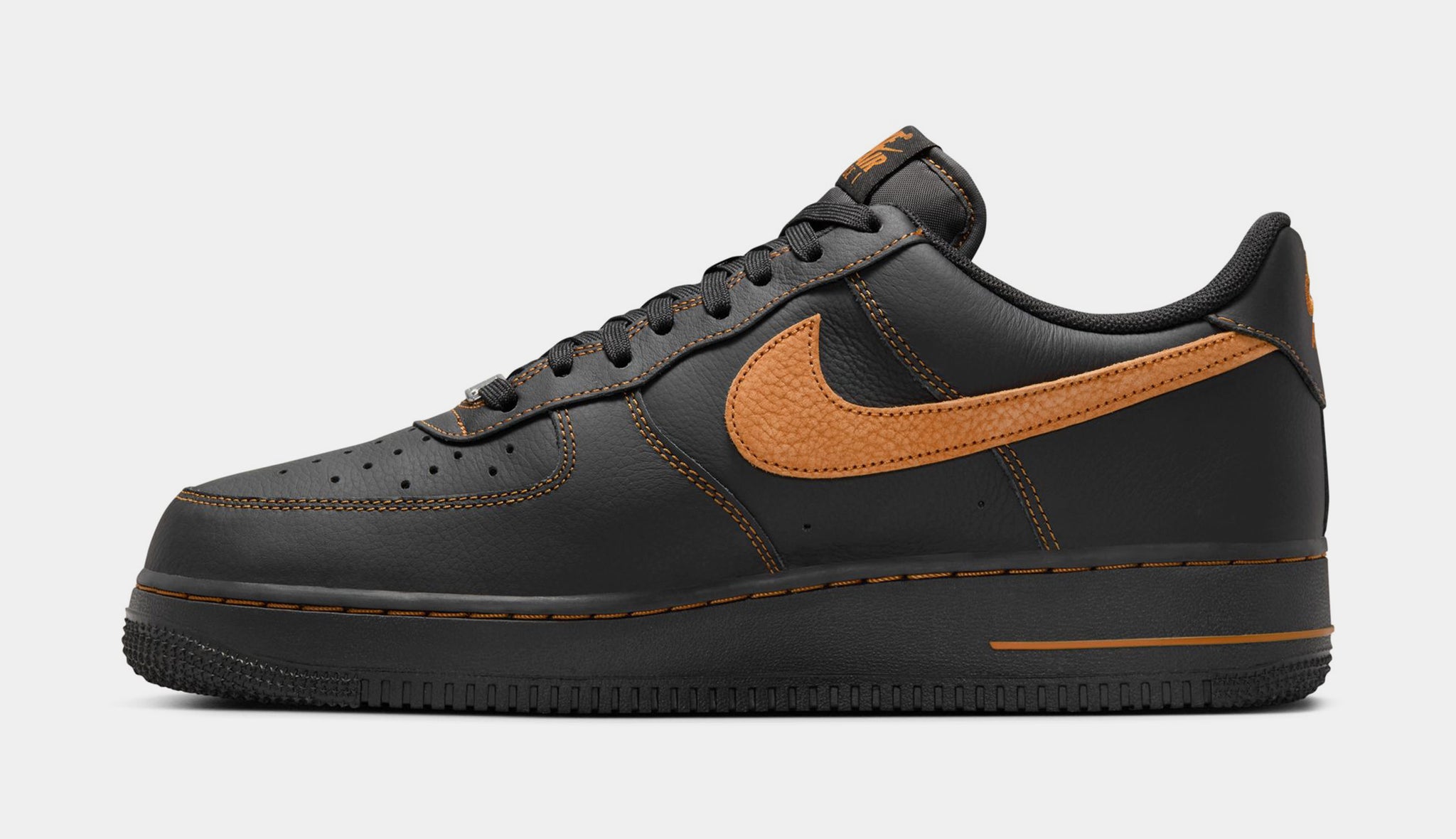 Nike Air Force 1'07 LV8 Mens Lifestyle Shoes Black Desert Ochre