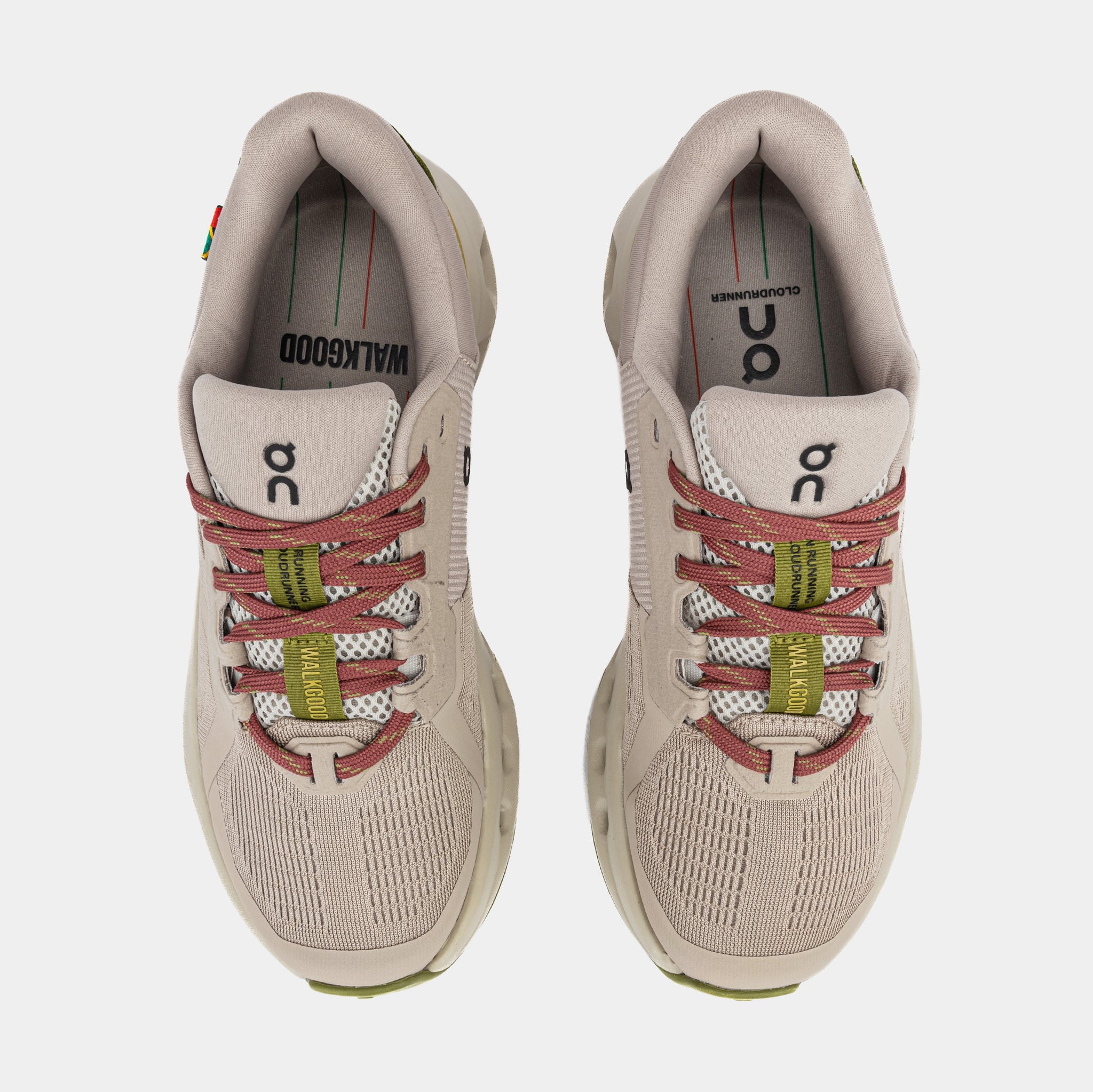 On Cloudrunner 2 Walkgood LA Womens Running Shoes Beige 3WE10722620