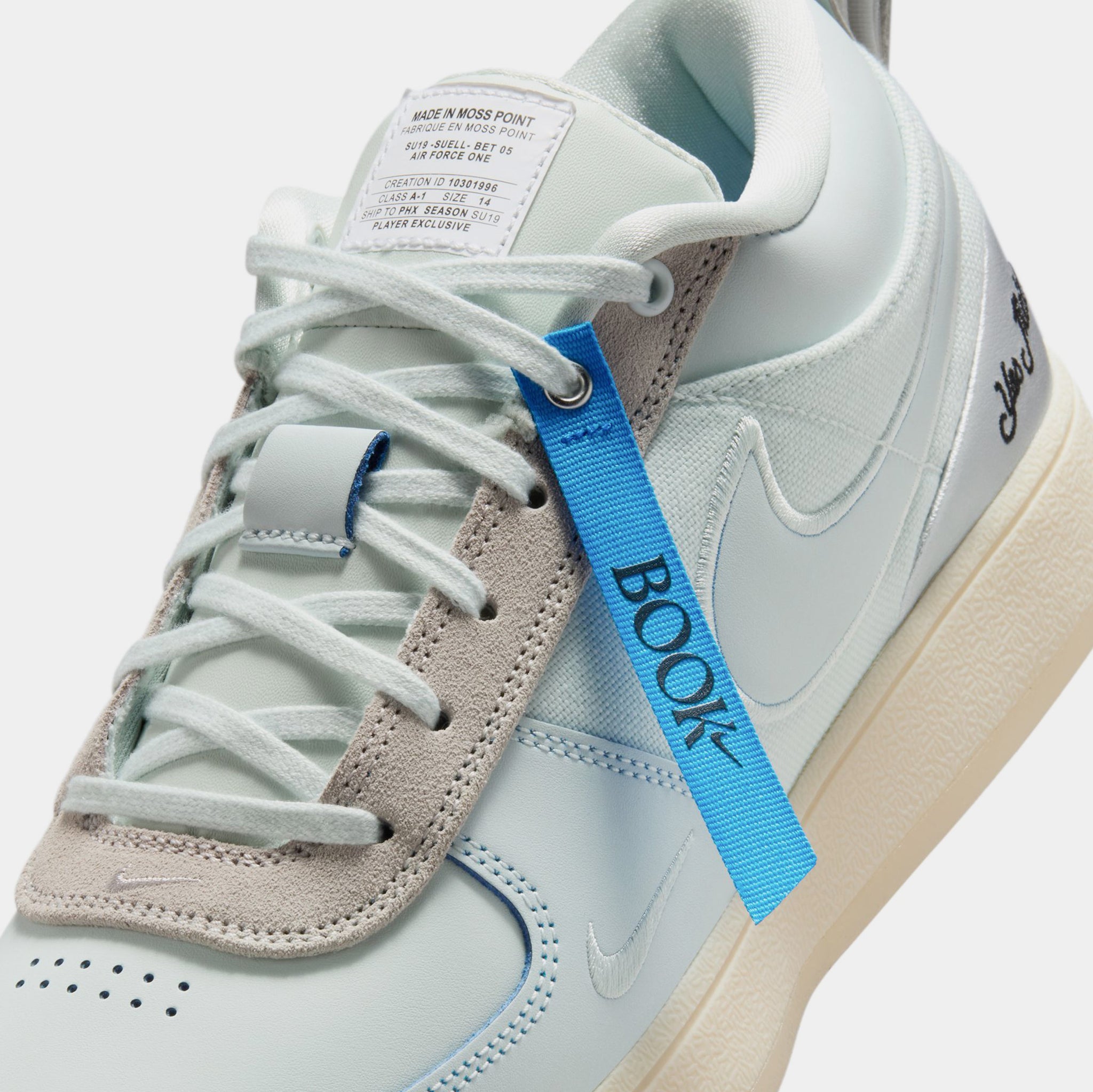 Basketball Sneaker Af1 X Just Do It Sneakers Air Force One Moss