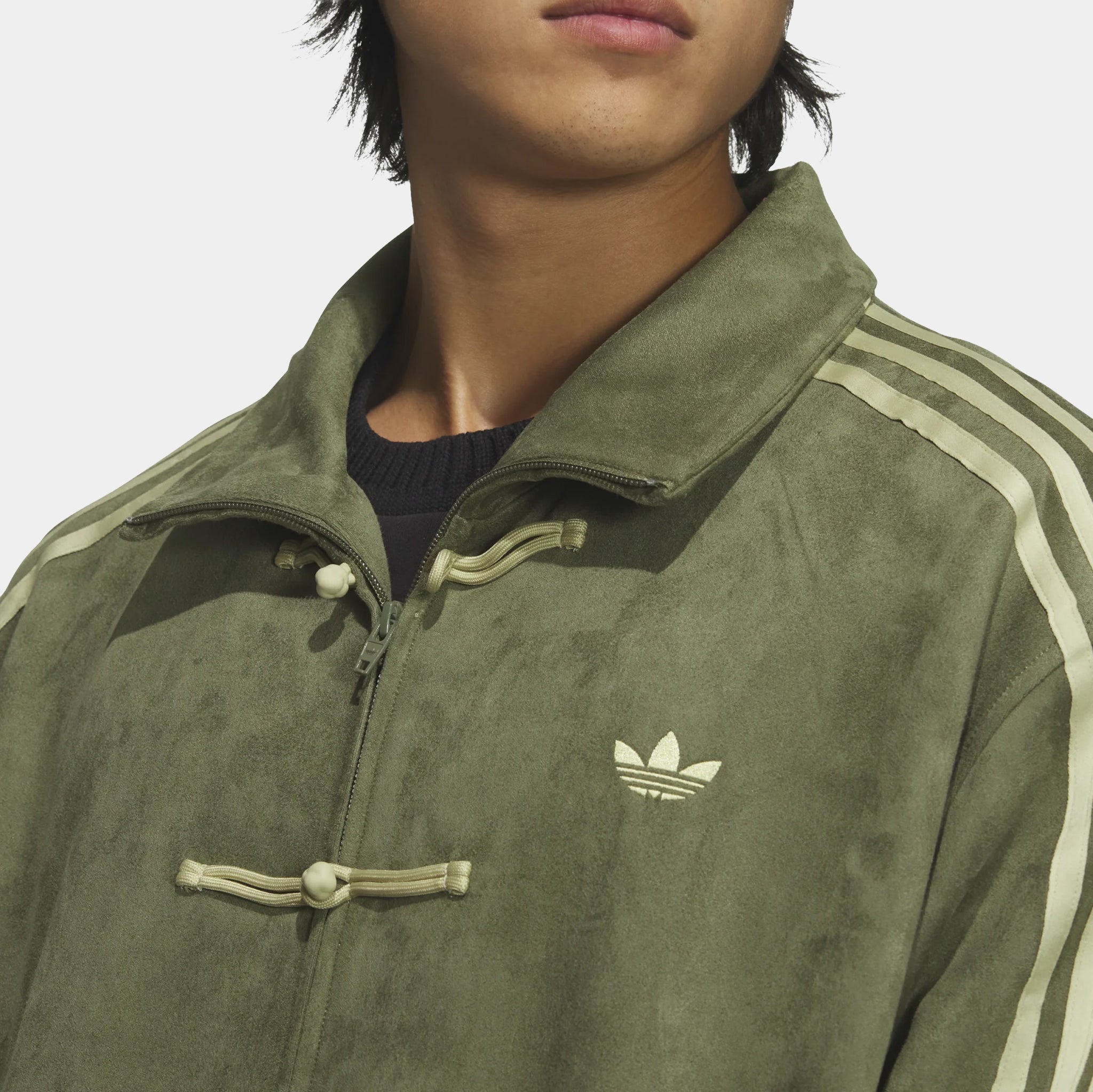 adidas Chinese New Year Mens Jacket Focus Olive KT3847 – Shoe Palace