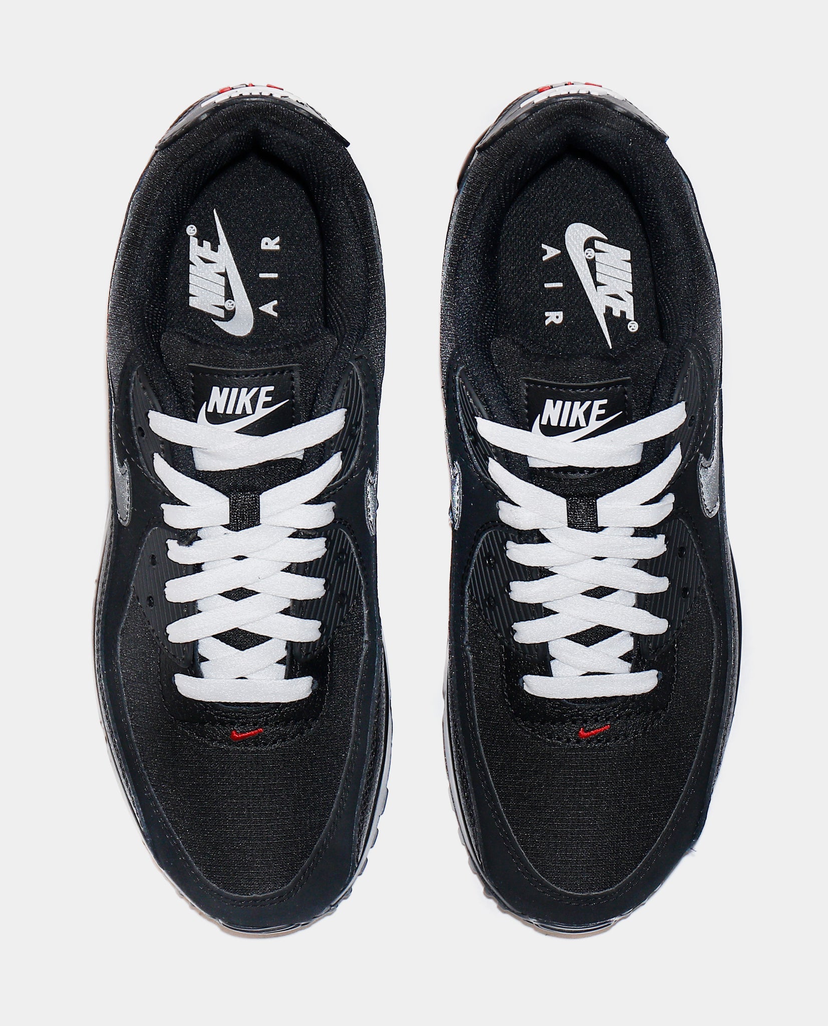 Nike Air Max 90 “Bred” Men’s Size 11.5 Black Red Cushioned Lifestyle Sneakers Nike Air Max 90 Bred - DH4095-001 | eBay main image 2