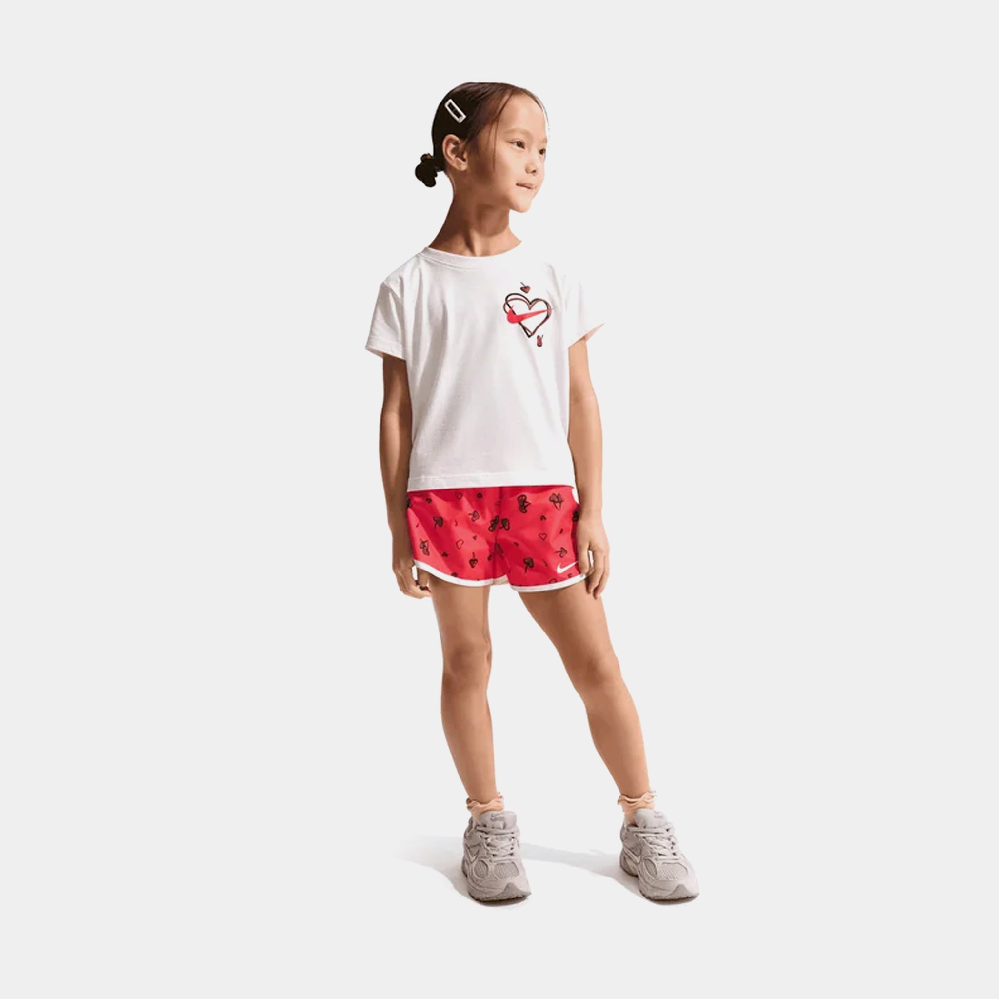 Nike Cherry 2 Piece Printed Tempo Preschool Set University Red
