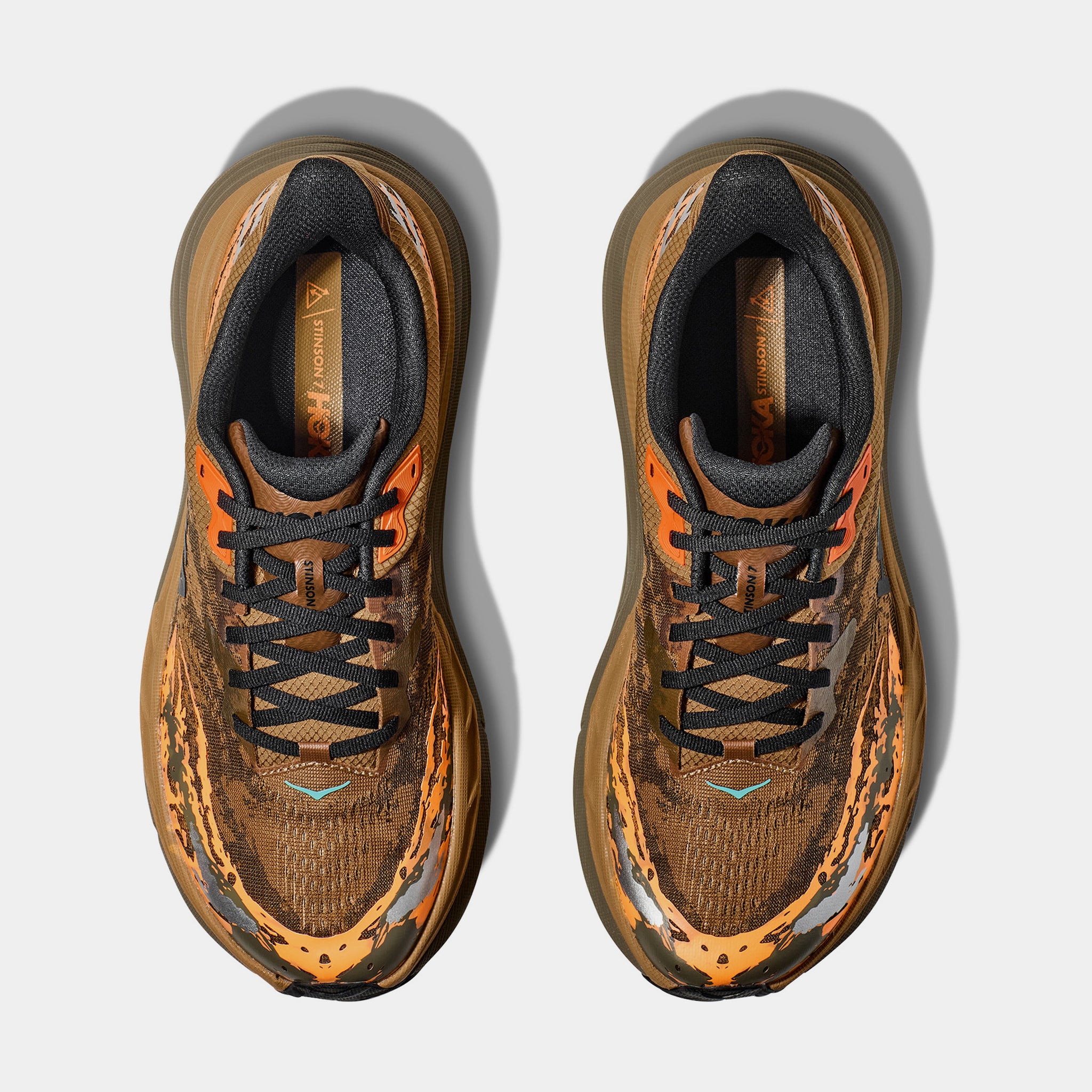 Hoka Stinson 7 Mens Running Shoes Honey 1141530-HYN – Shoe  display picture 1
