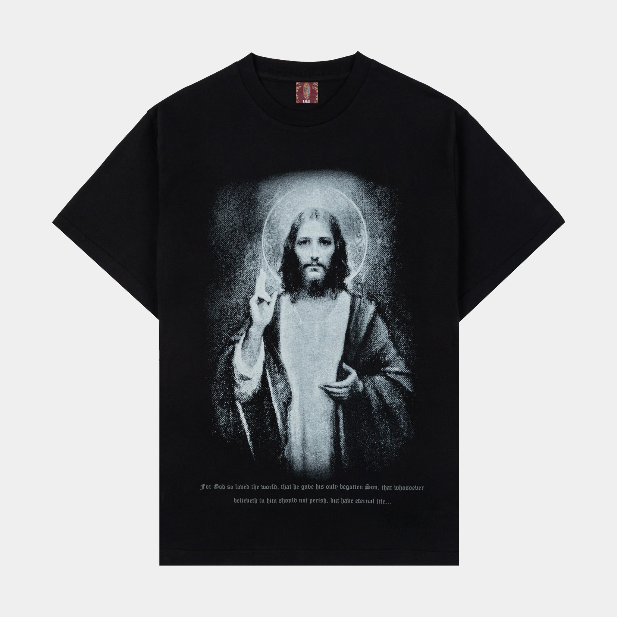 CTHDRL Eternal Life Mens Short Sleeve Shirt Black MRSS02 – Shoe Palace