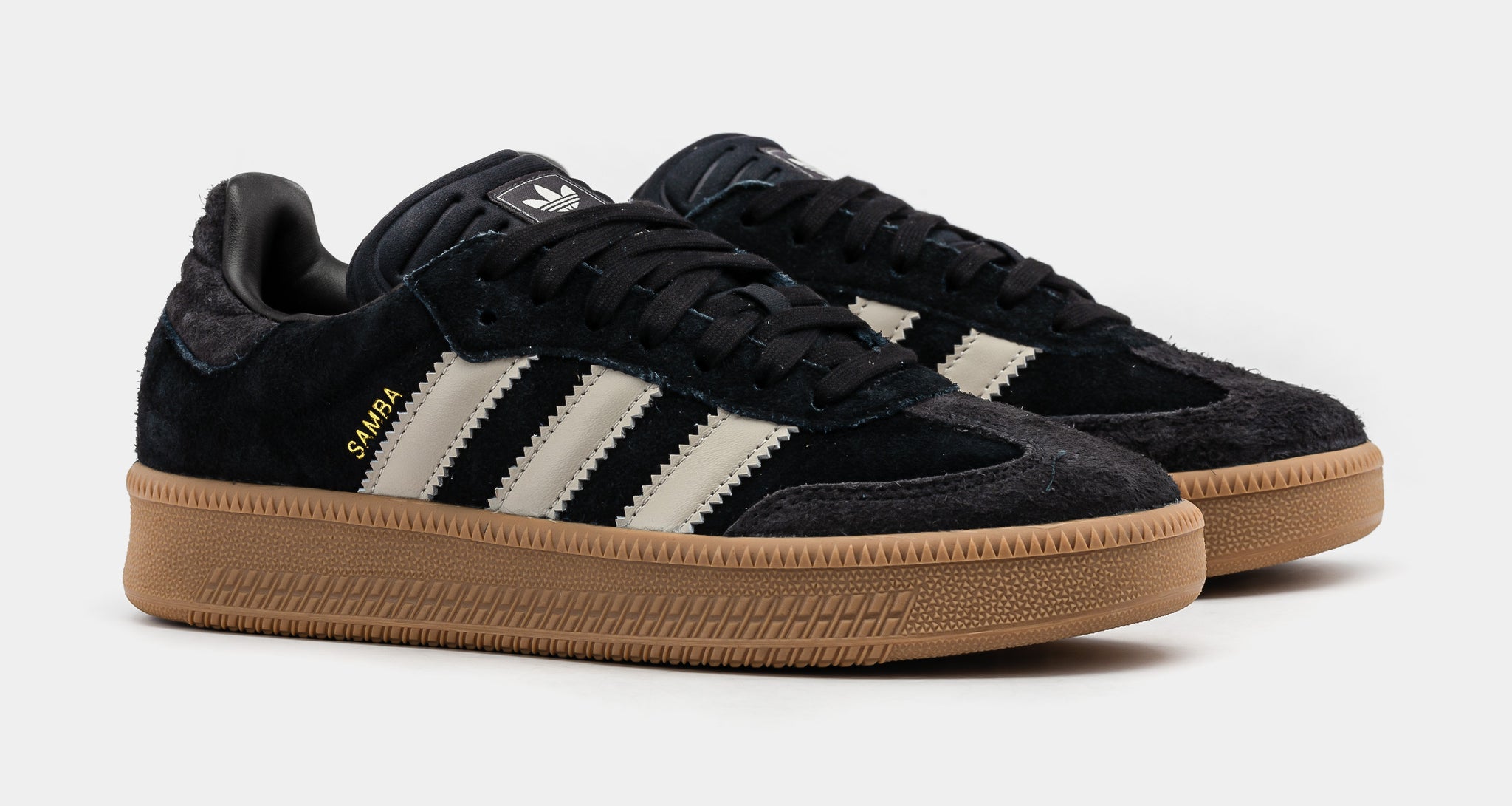 adidas Samba XLG Mens Lifestyle Shoes Black Grey JS3825 – Shoe Palace