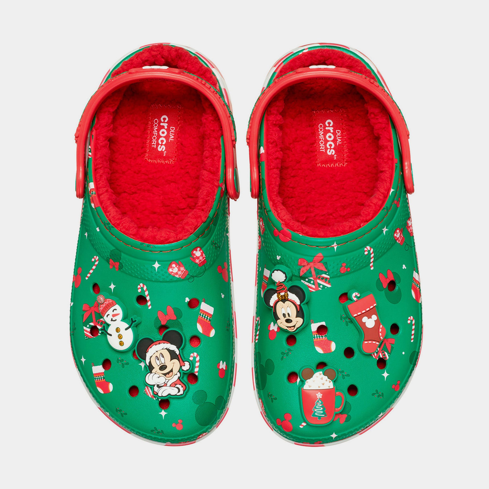 Disney Red and Green Men\'s Holiday Crocs with Festive Charms FIRST 2024 Christmas Merchandise Collection Arrives at Walt  main image 4